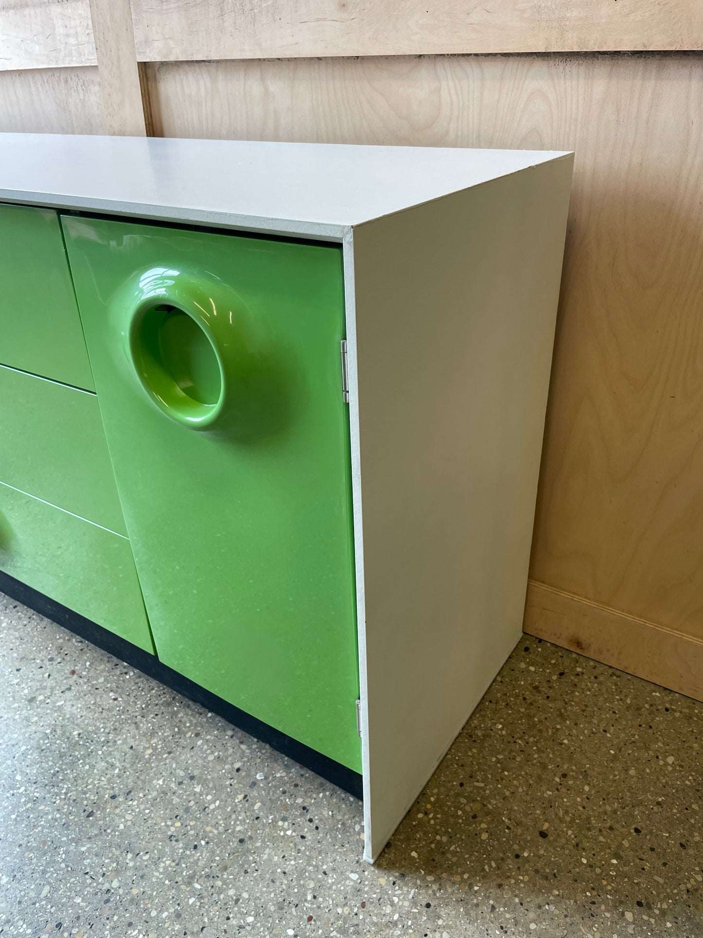 Green Treco Credenza by Giovanni Maur
