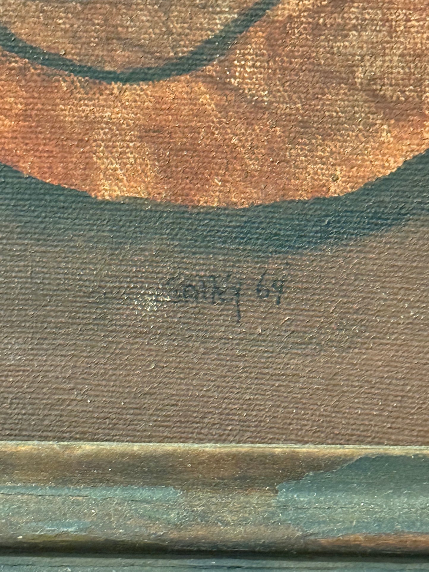 Painting signed “Salky 64”