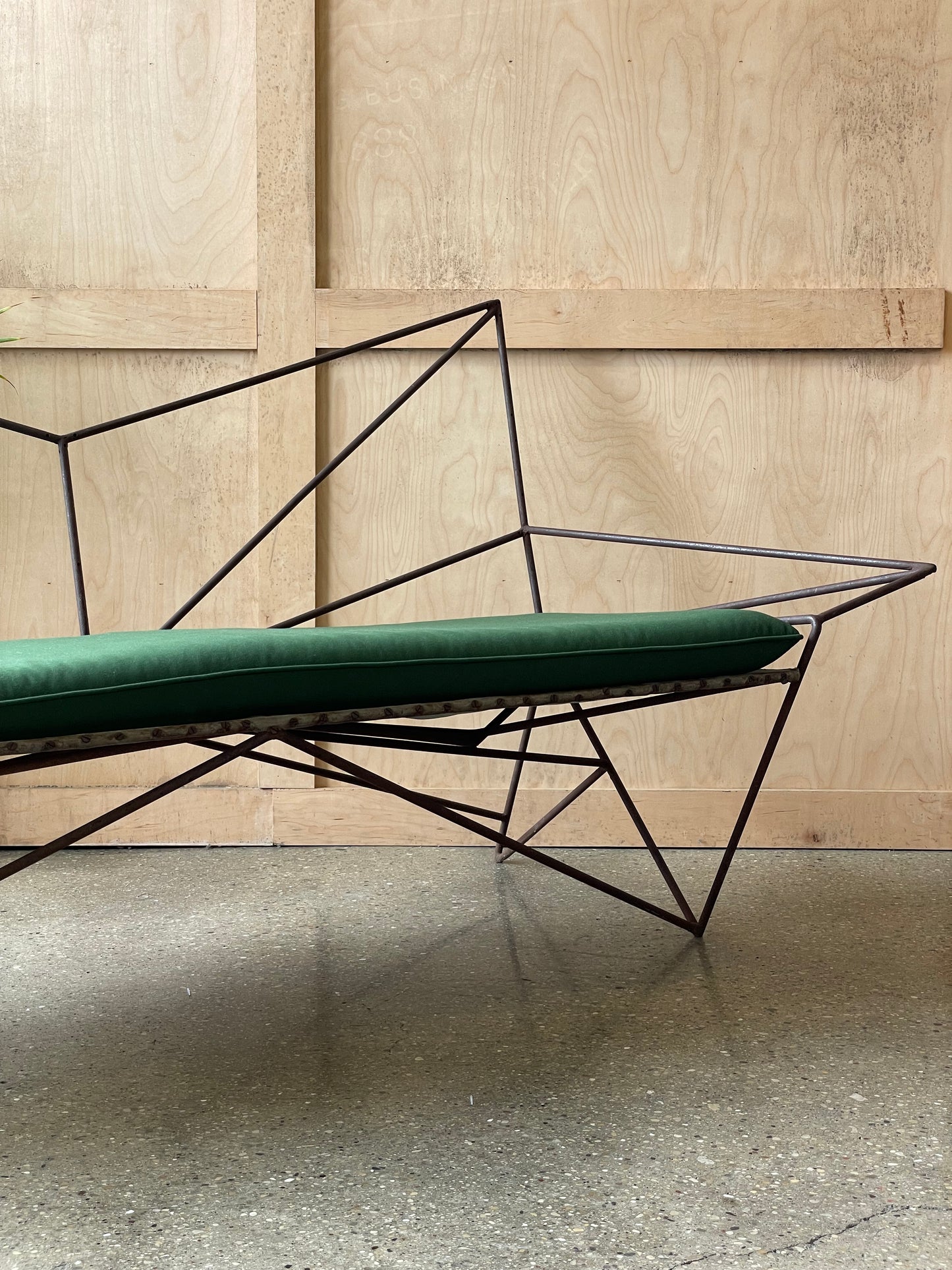 Metal Frame Outdoor Sofa