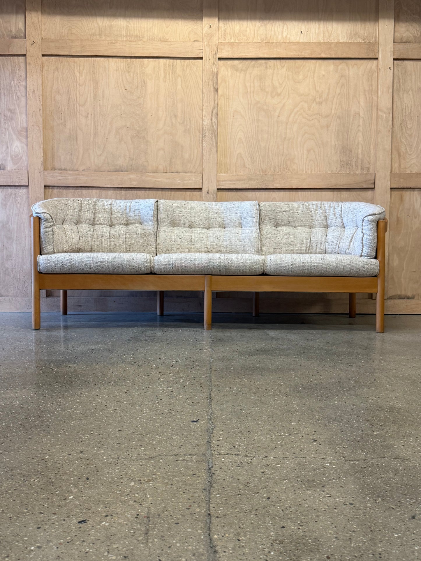 Nielaus Mobler Beech wood Sofa