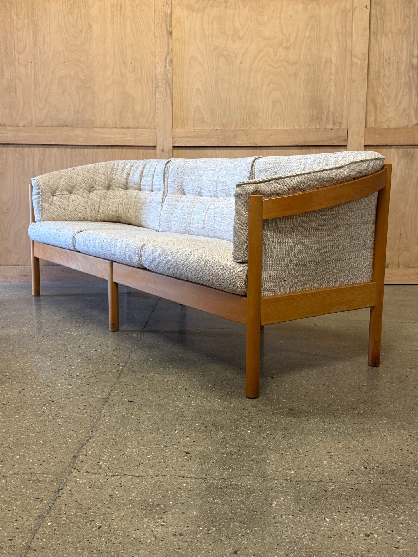 Nielaus Mobler Beech wood Sofa