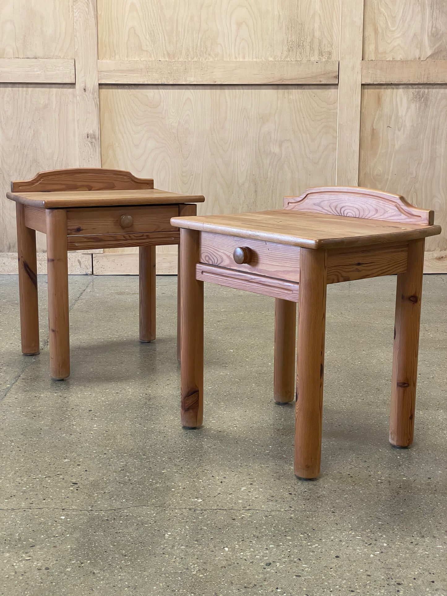 Danish Pine Night Stands