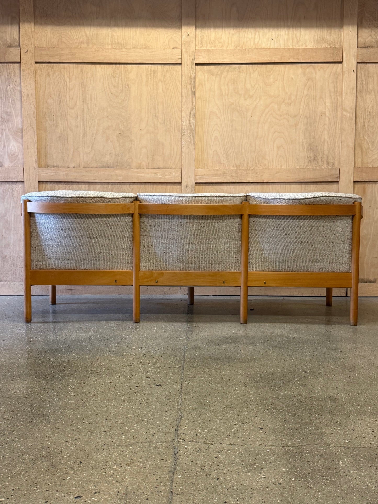 Nielaus Mobler Beech wood Sofa