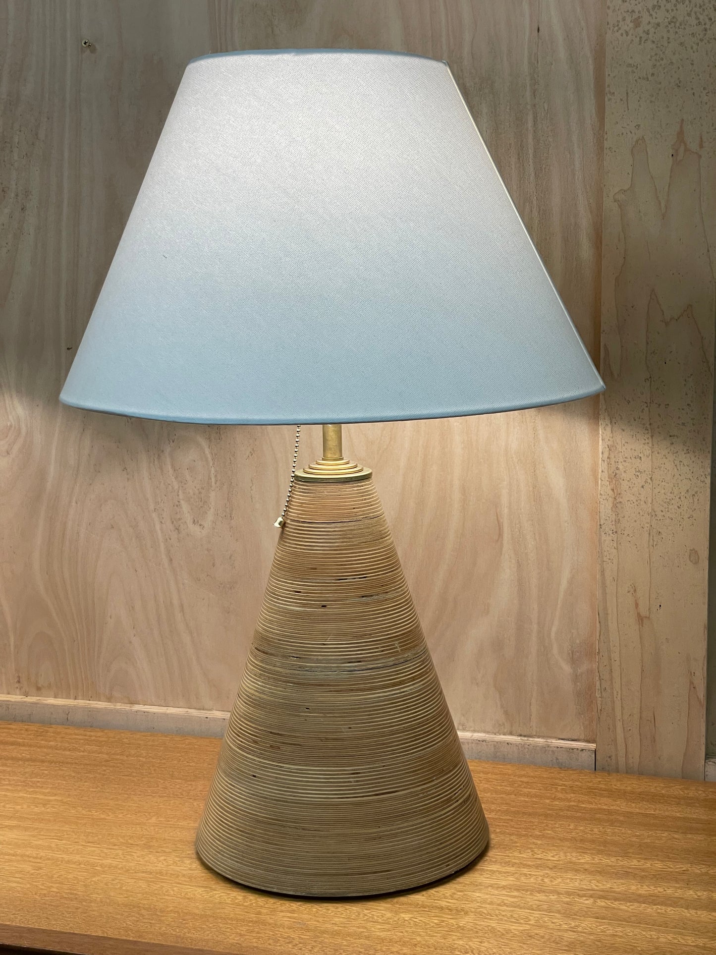 Pair of custom made lamps