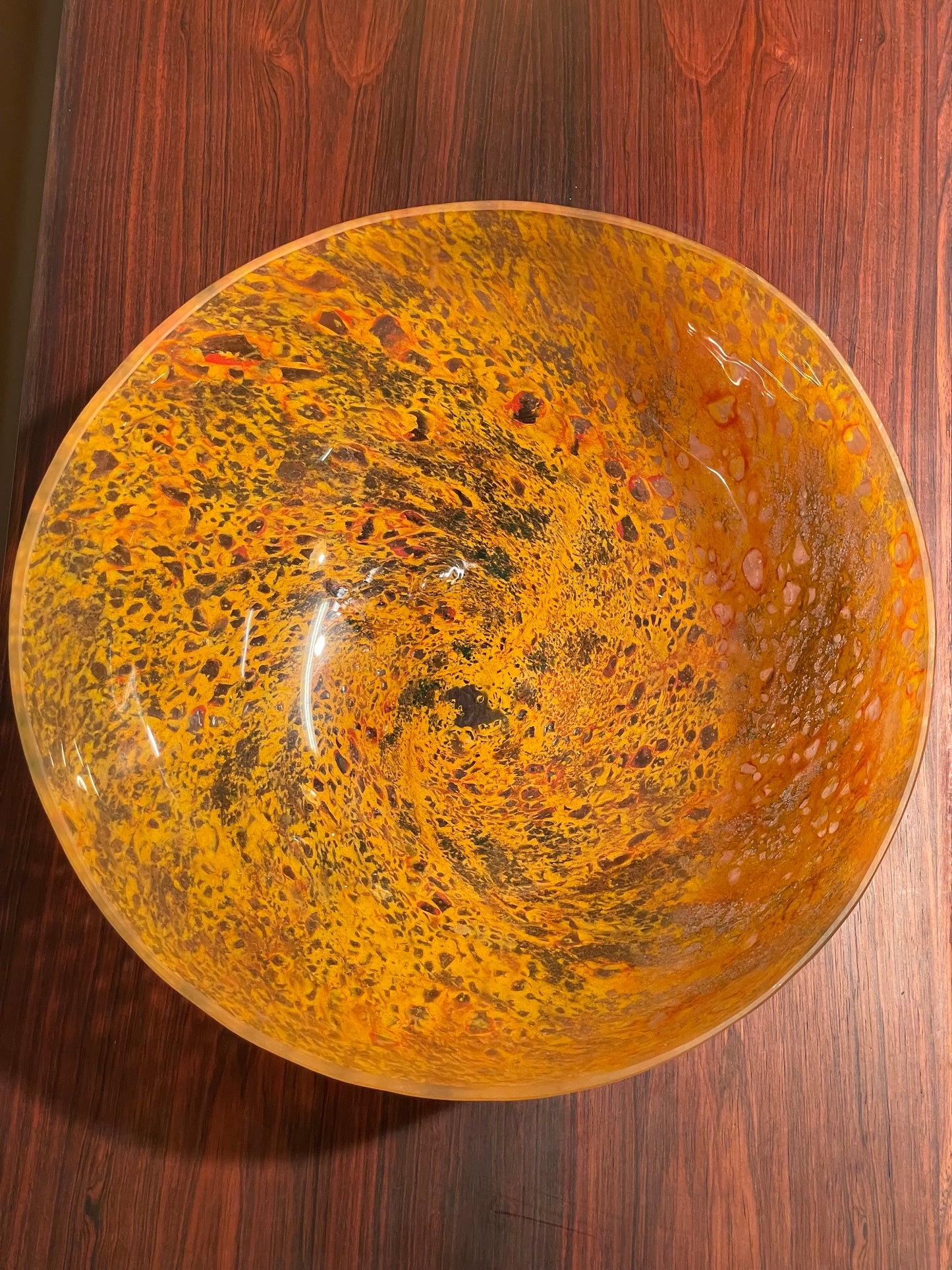 “Dino” glass bowl