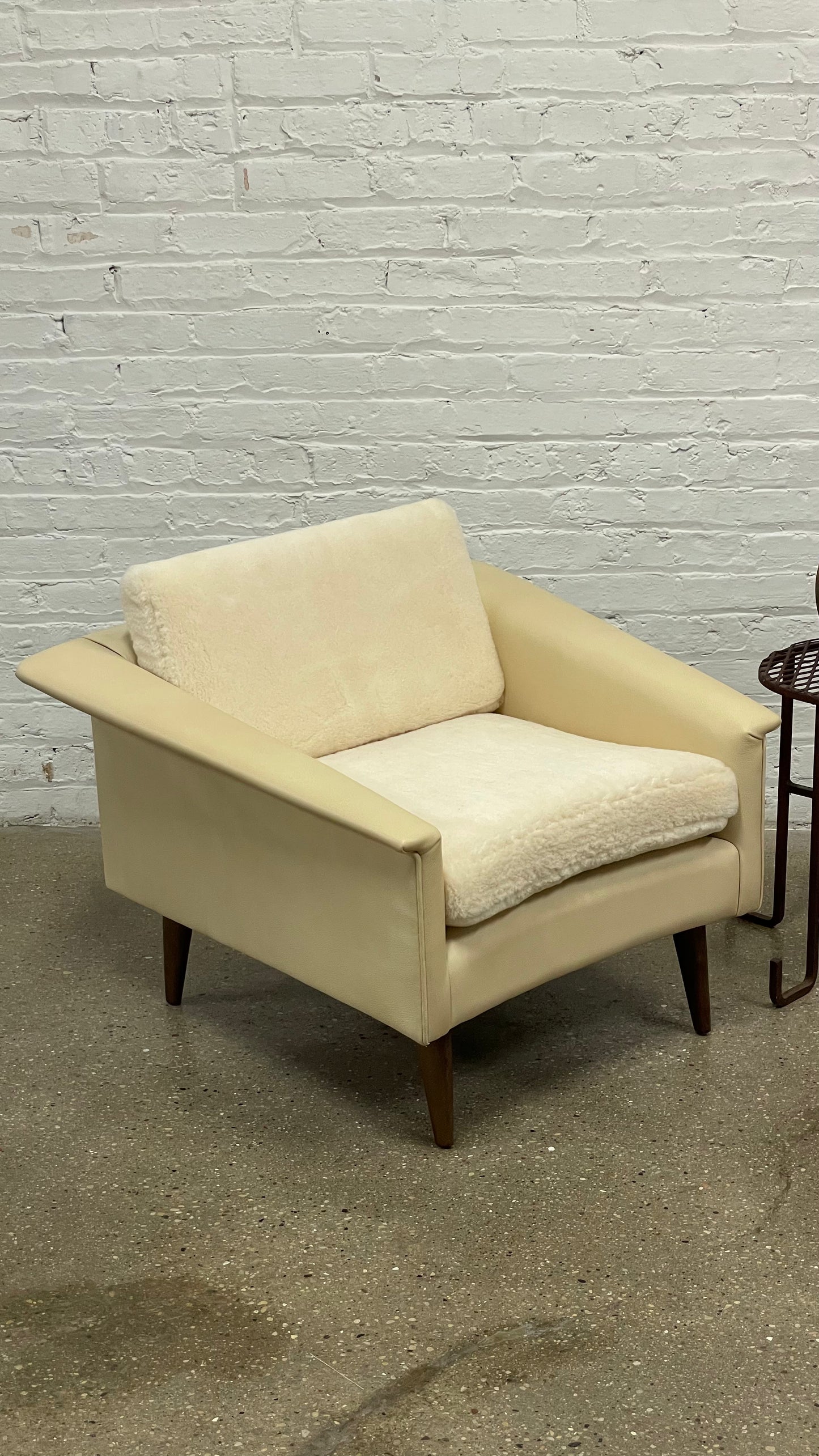 Sculptural Low Back Lounge Chairs