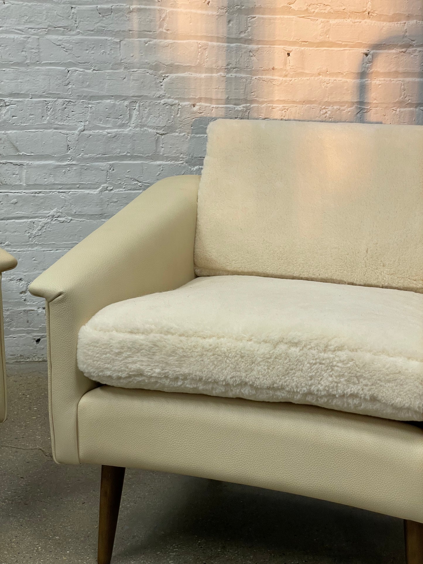 Sculptural Low Back Lounge Chairs