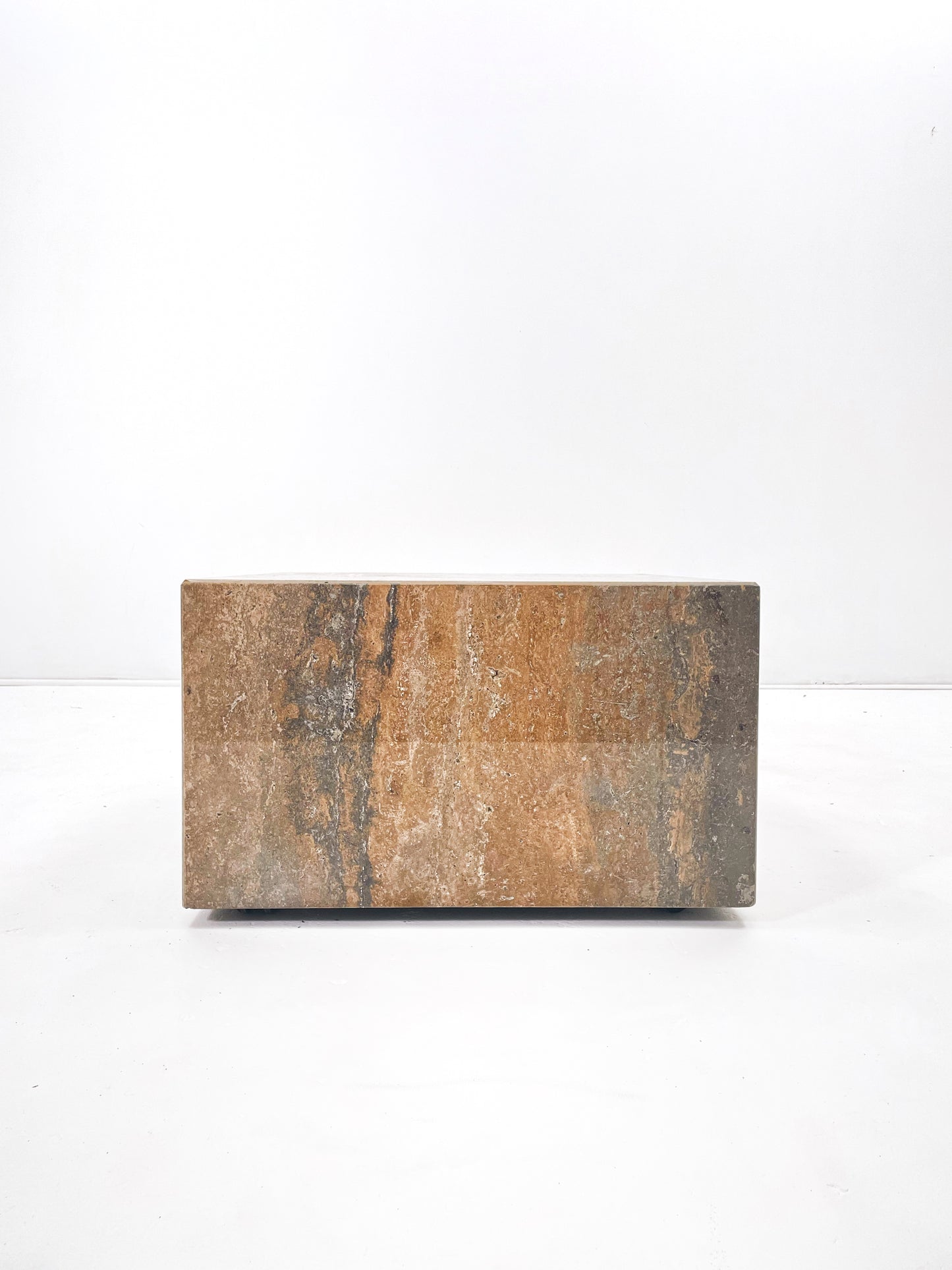Brown Travertine Coffee Table