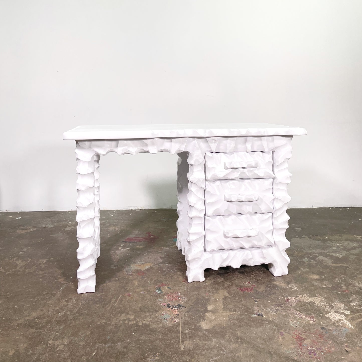One Of A Kind Curved Studio Desk