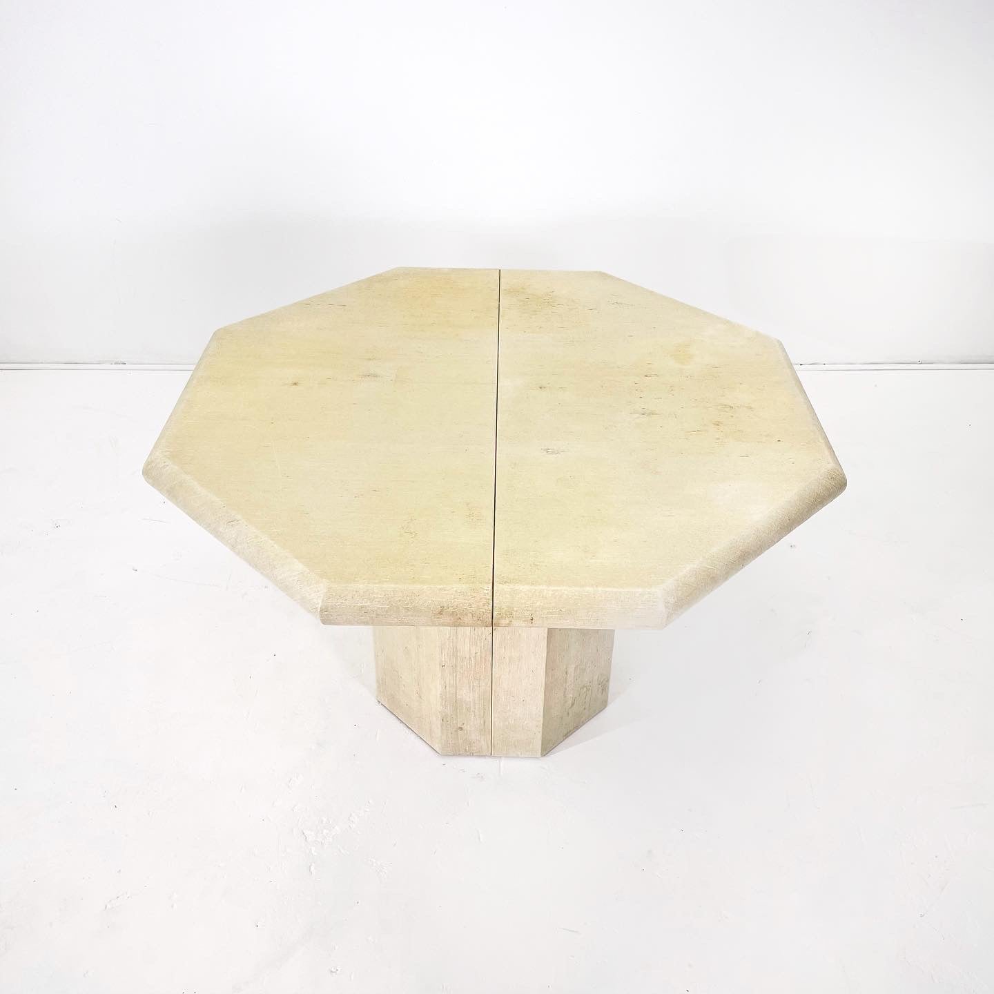Grasscloth Dining Table