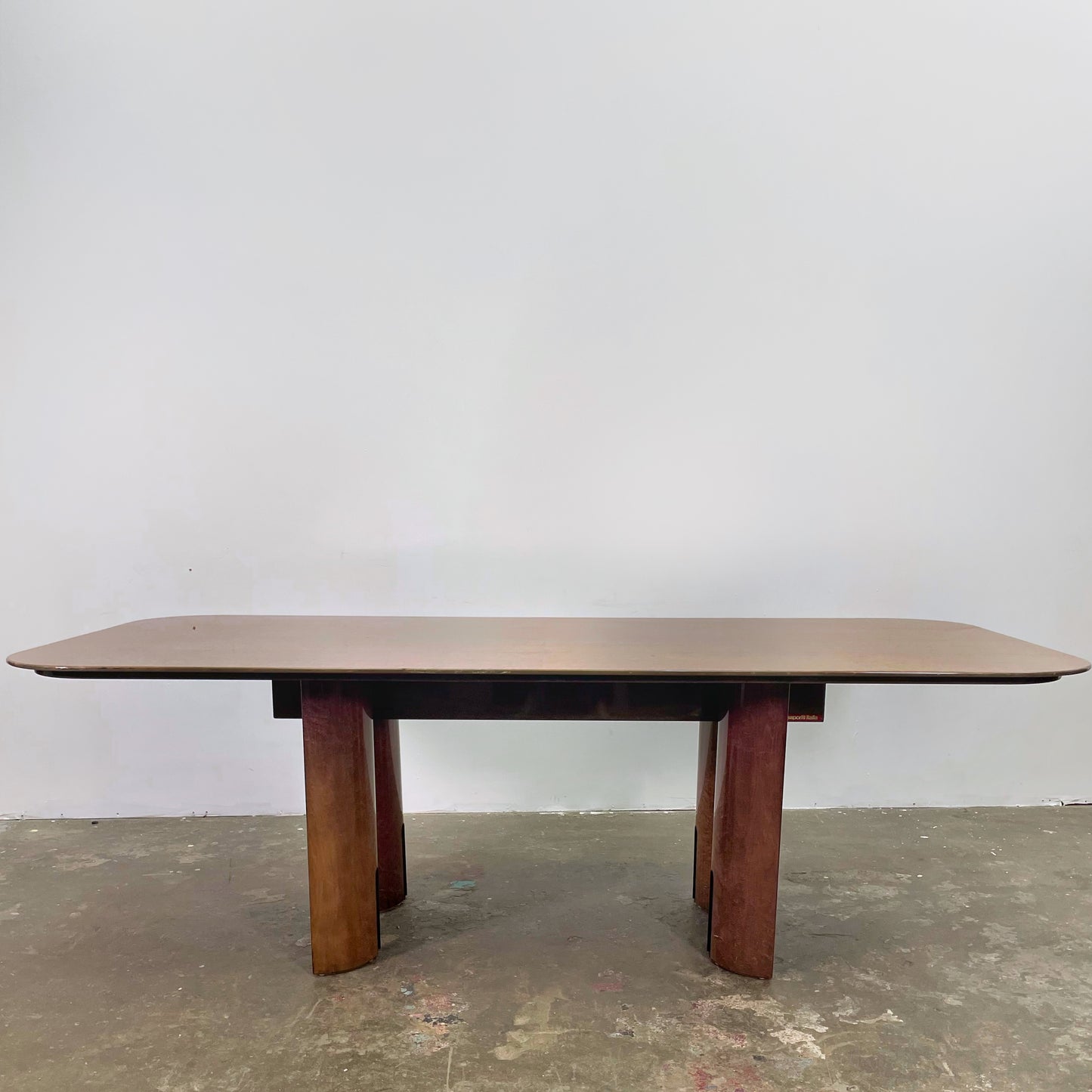 Saporiti Birdseye Maple Dining Table