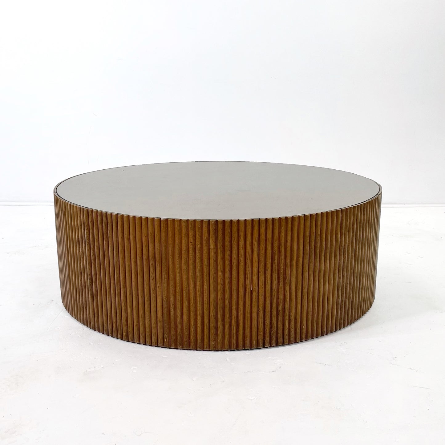 Slatted Wood Coffee Table
