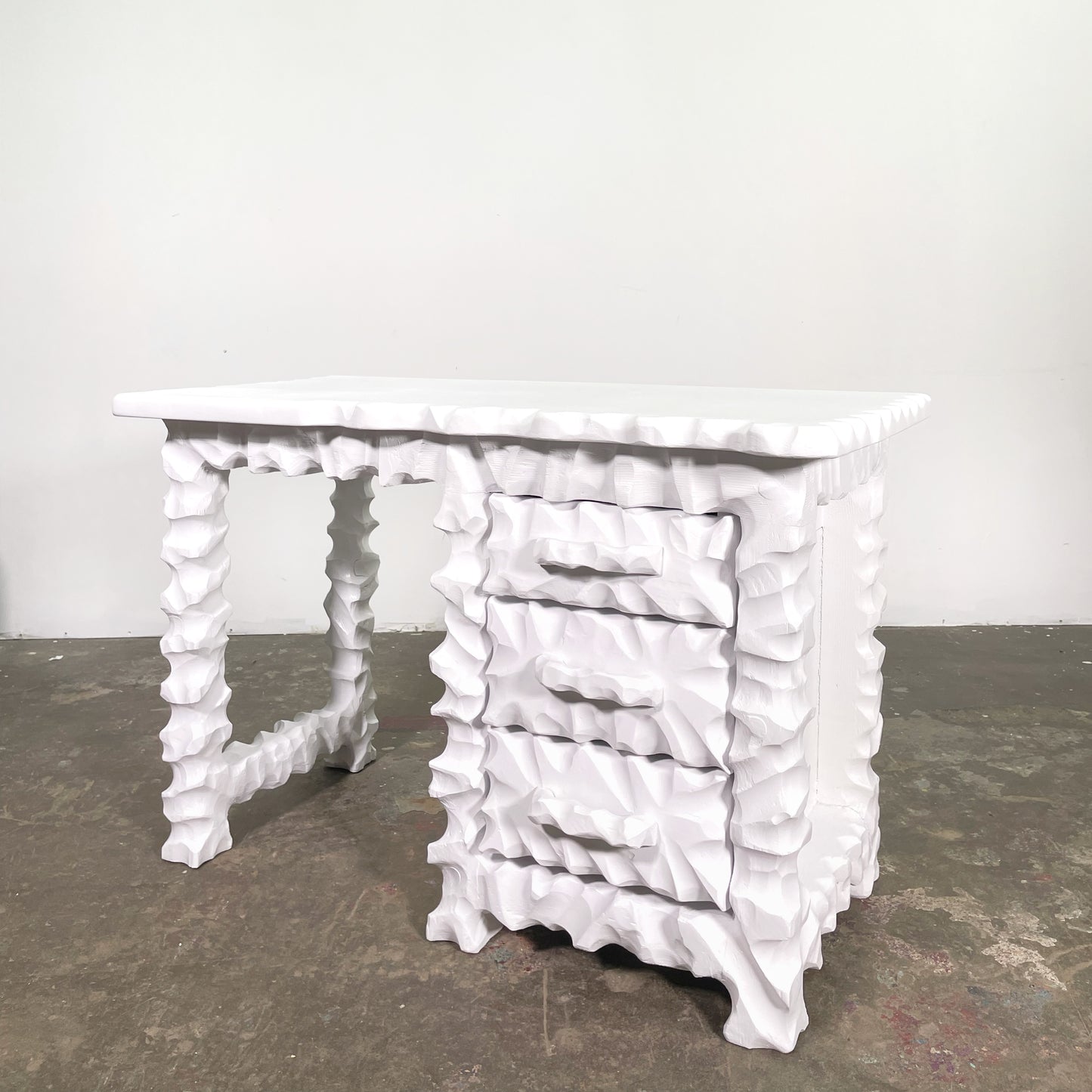 One Of A Kind Curved Studio Desk