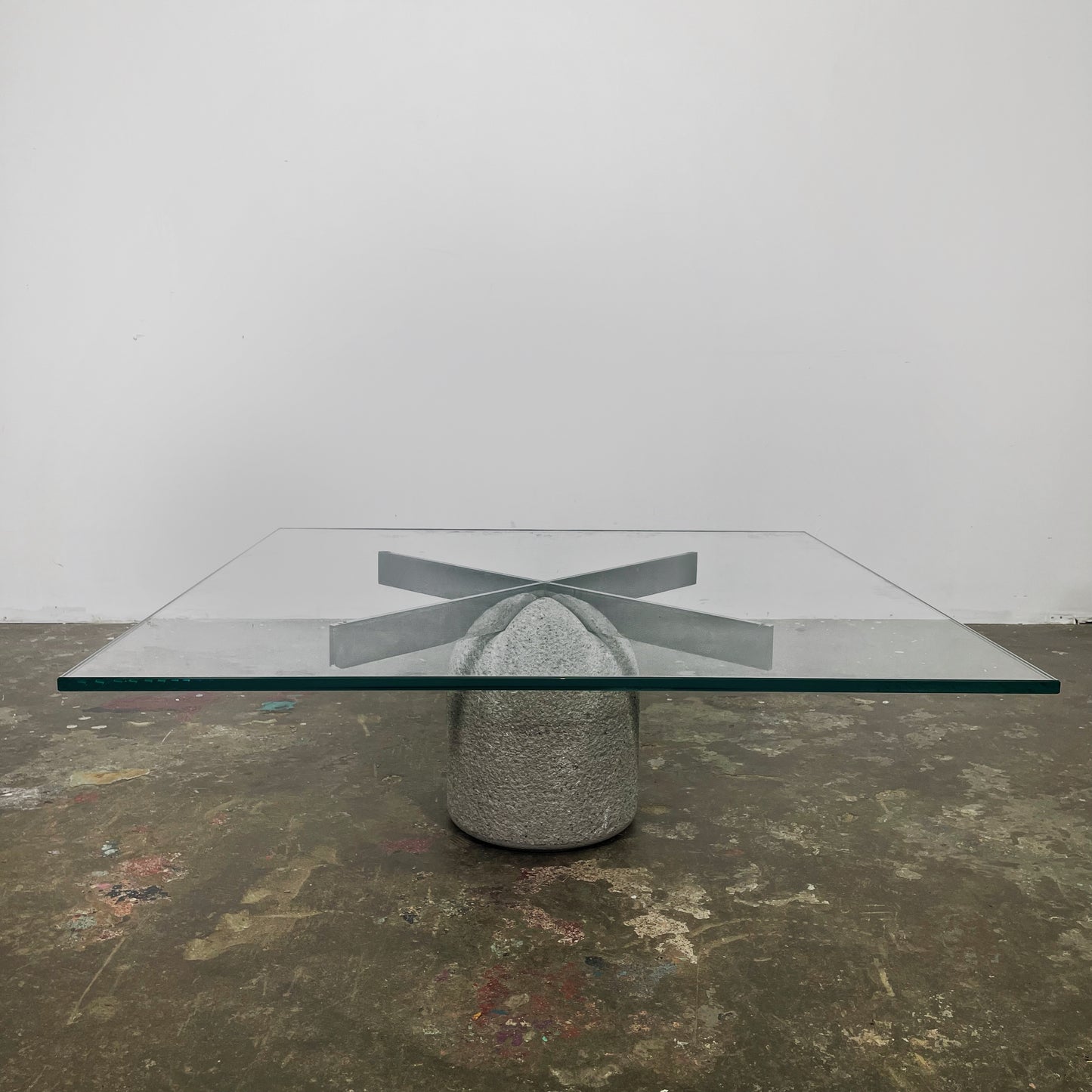 Giovanni Offredi for Saporiti “Paracarro” Coffee Table