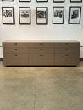 Nine drawer dresser