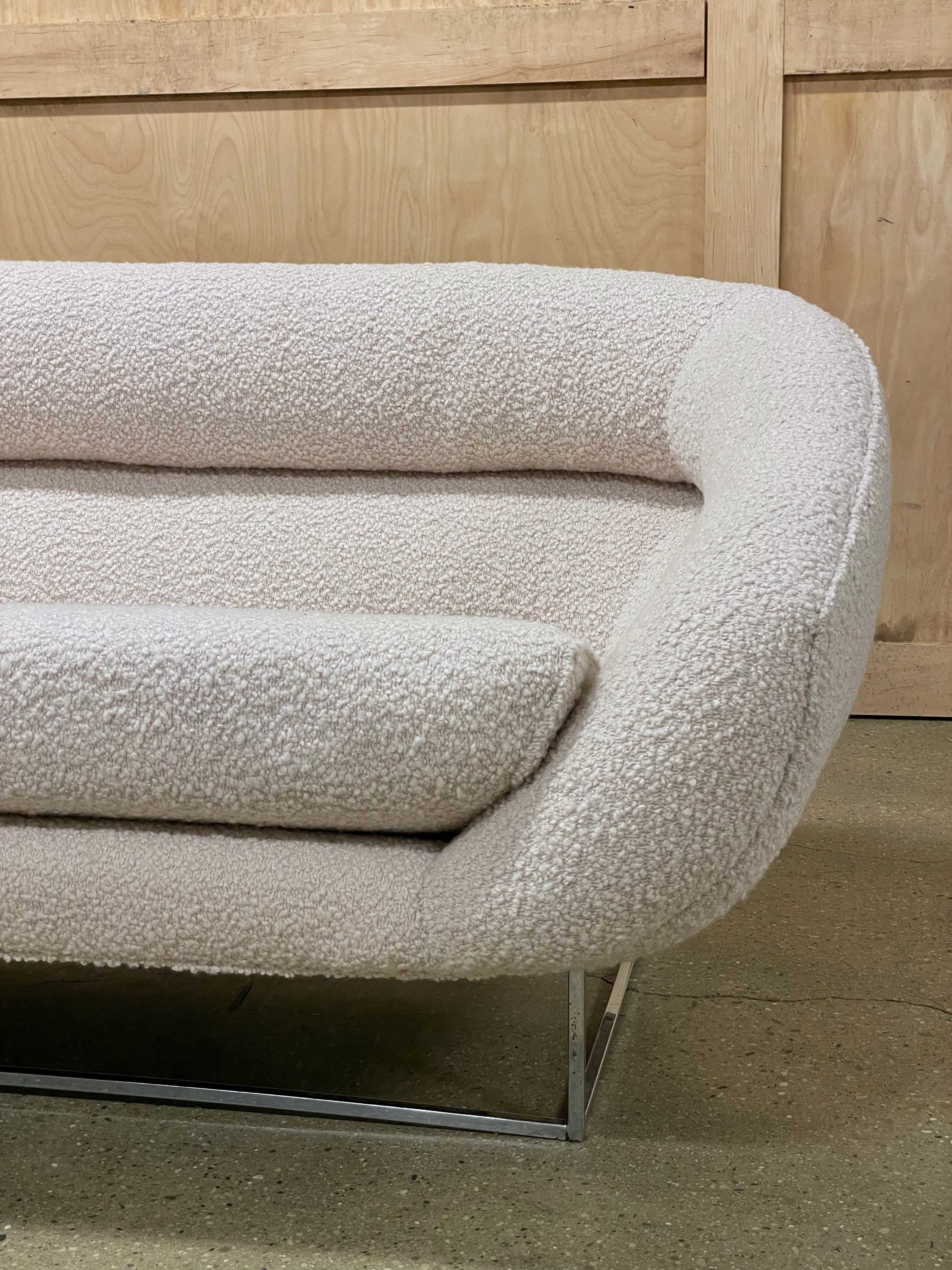 Milo Baughman Floating Settee