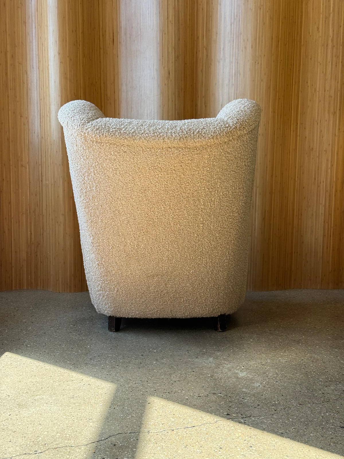 Danish Wingback Lounge Chair