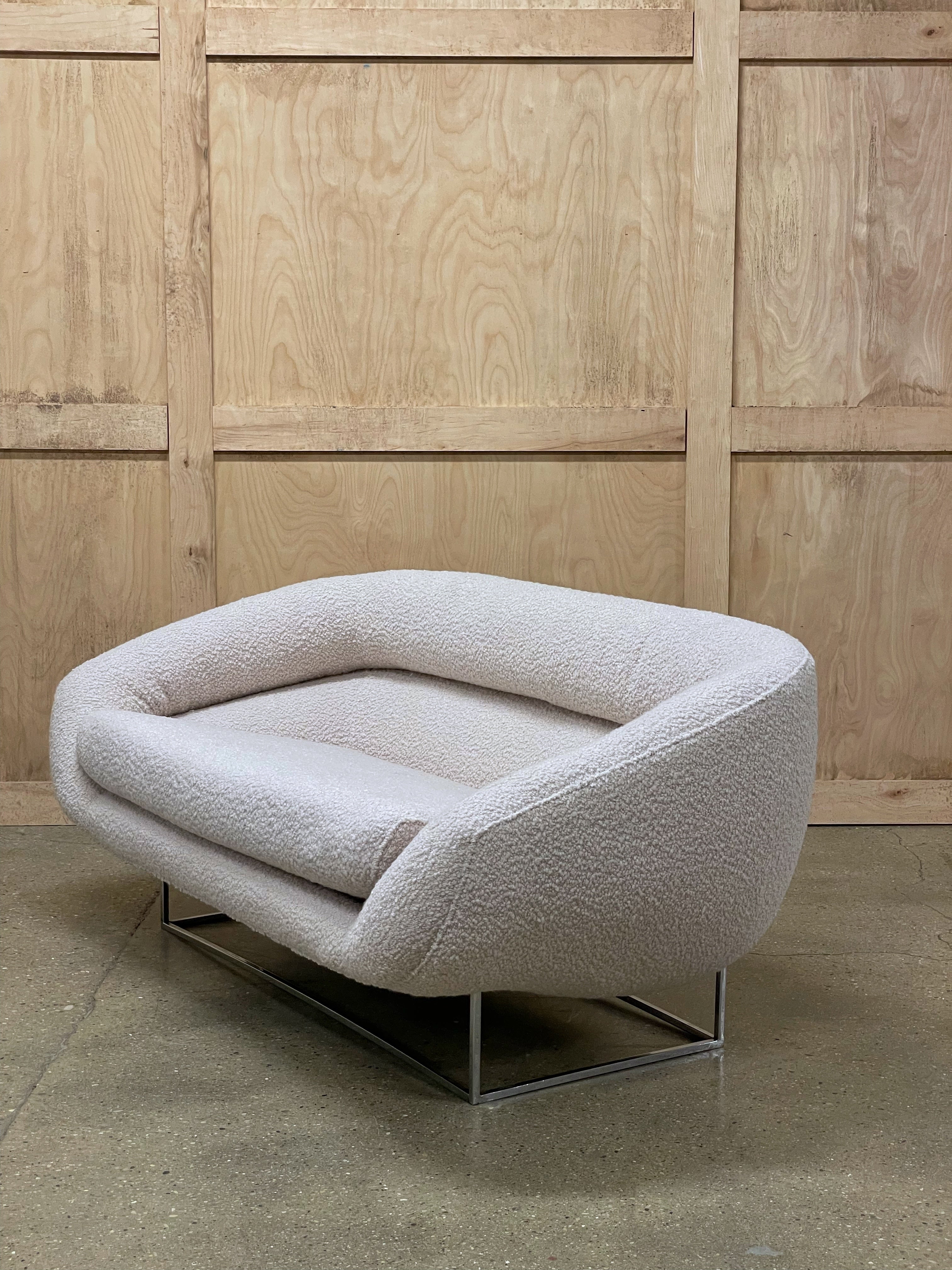 Milo Baughman Floating Settee