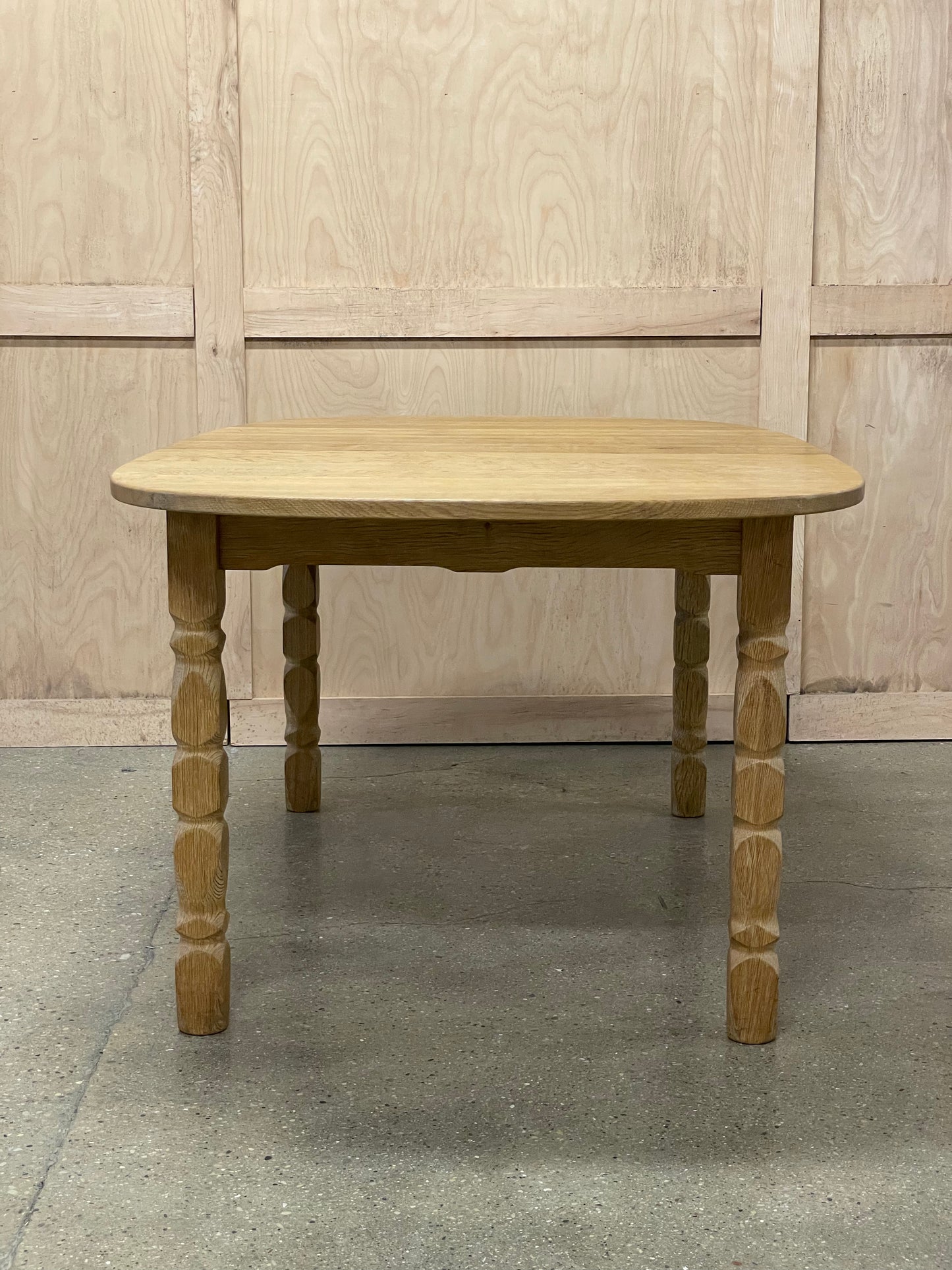 Danish Oak Dining Table