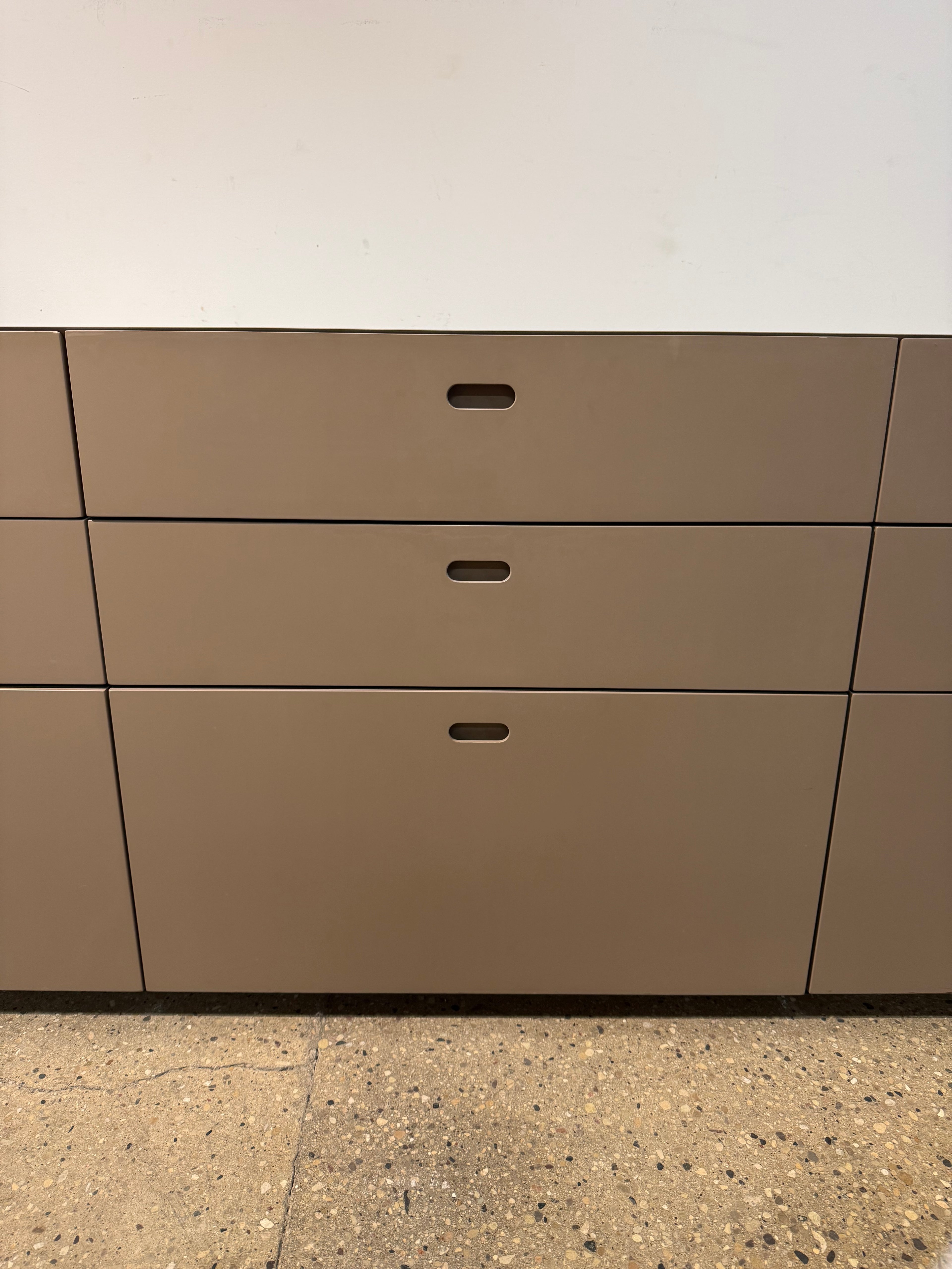 Nine drawer dresser