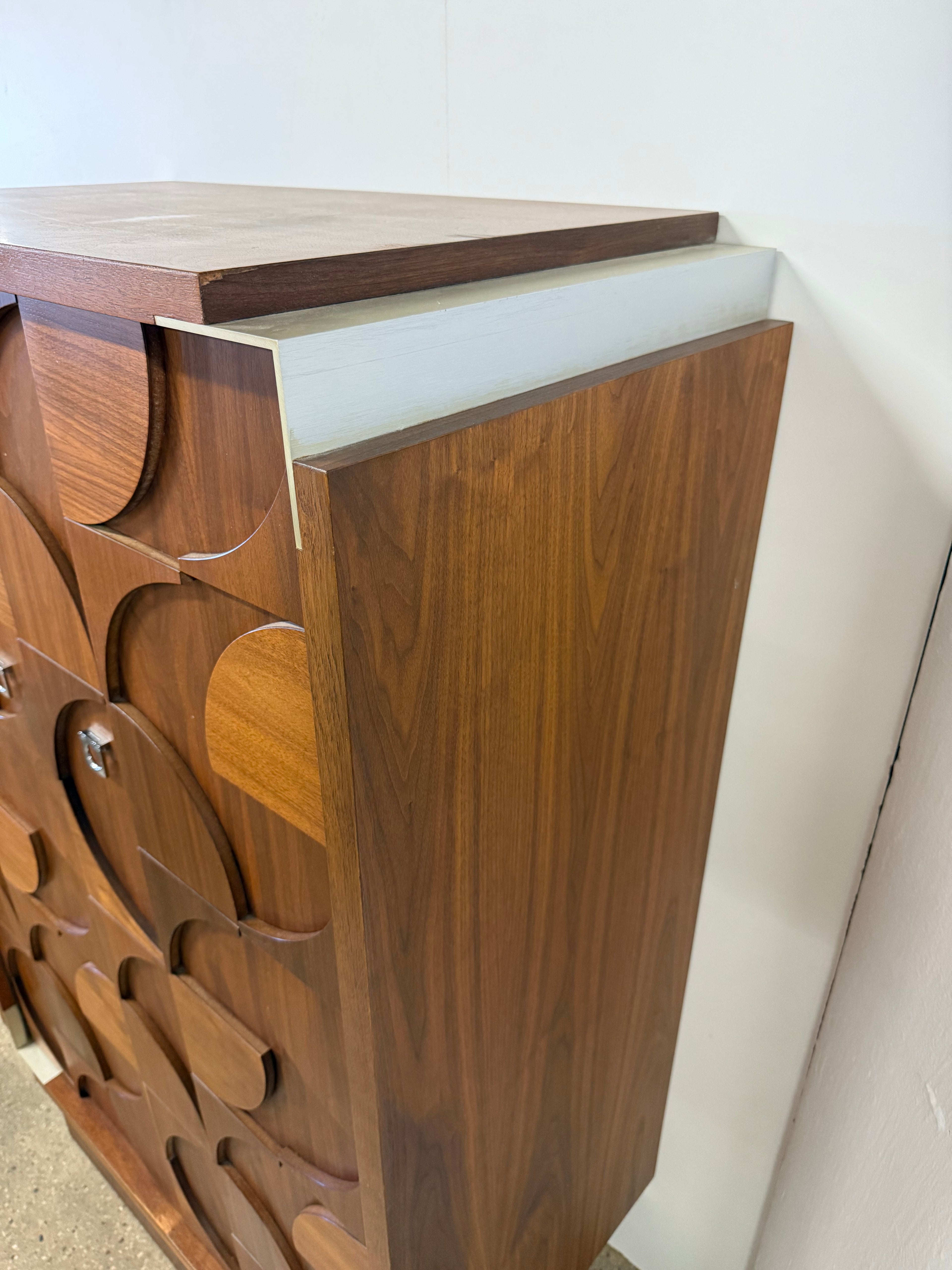 Tobago Geometric Brualist Dresser