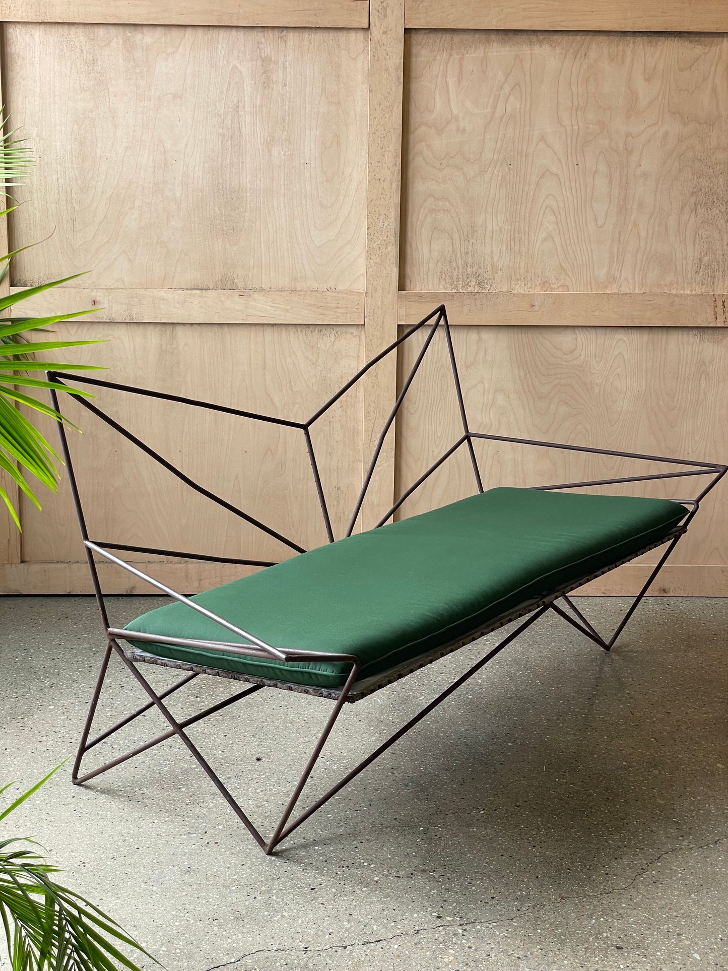 Metal Frame Outdoor Sofa