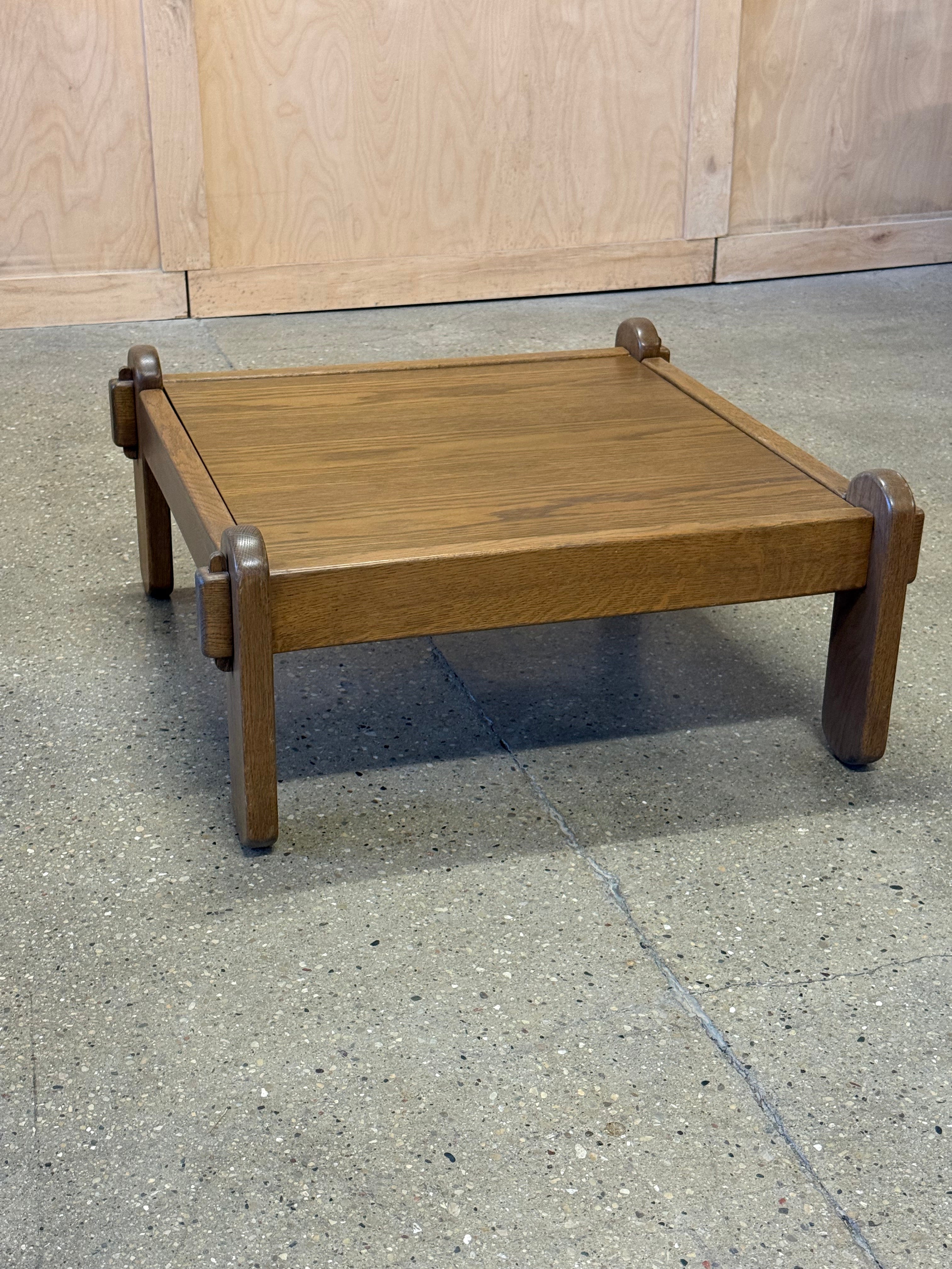 Dutch Oak Coffee Table