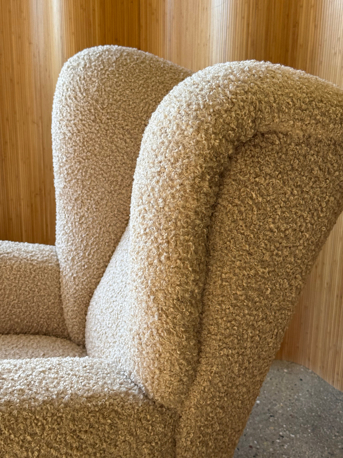 Danish Wingback Lounge Chair