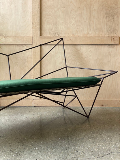 Metal Frame Outdoor Sofa