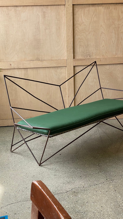 Metal Frame Outdoor Sofa