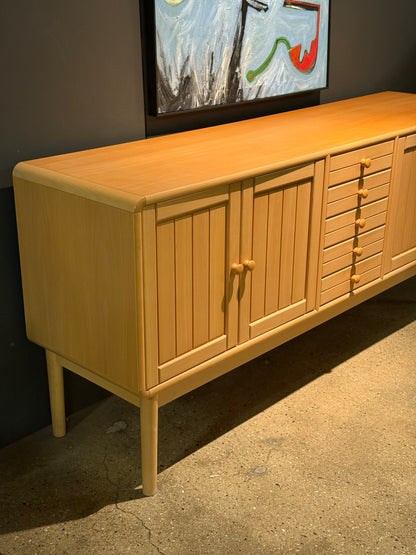 Scandinavian Beech credenza
