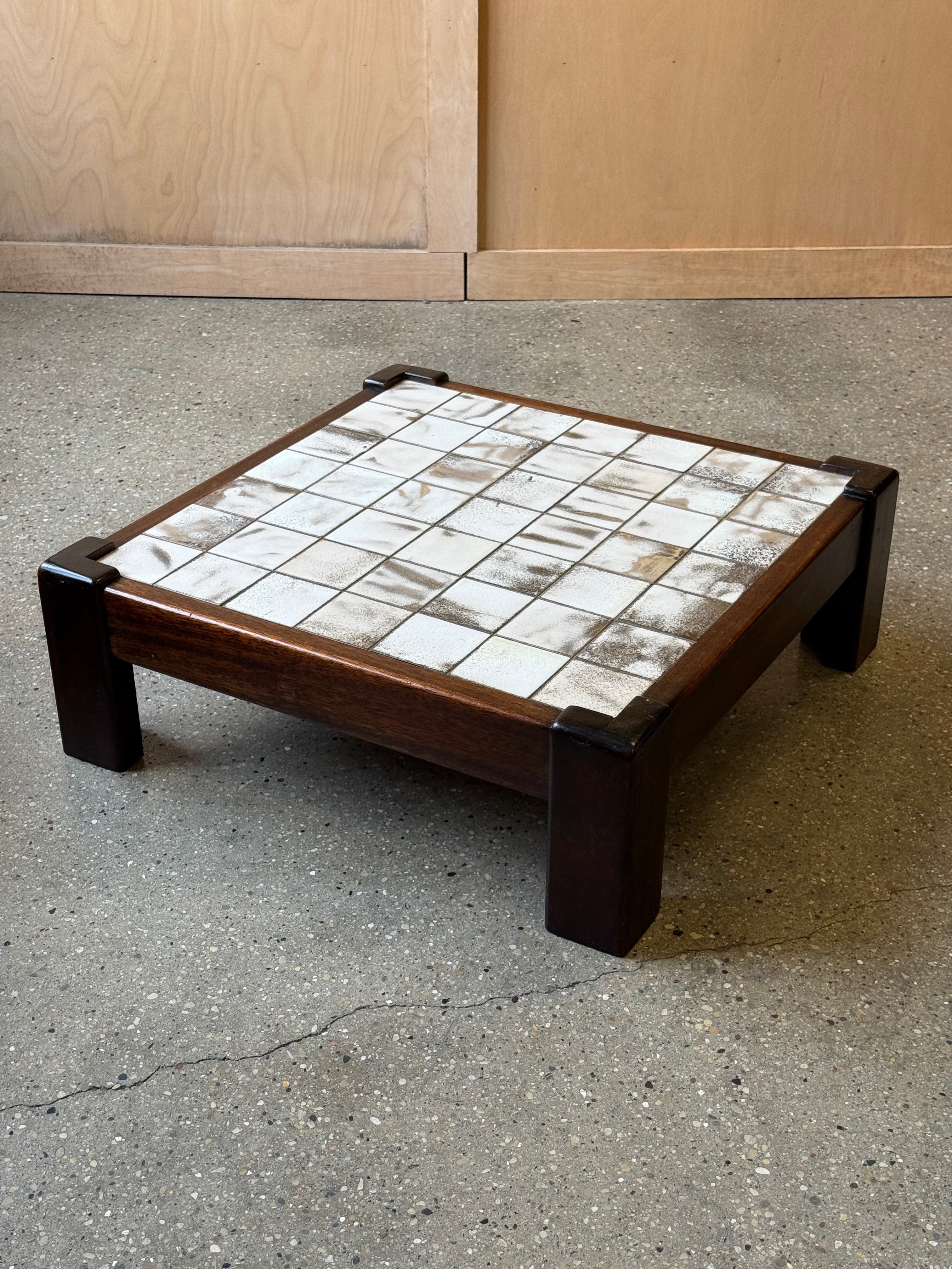 Dutch Oak Tiled Coffee Table
