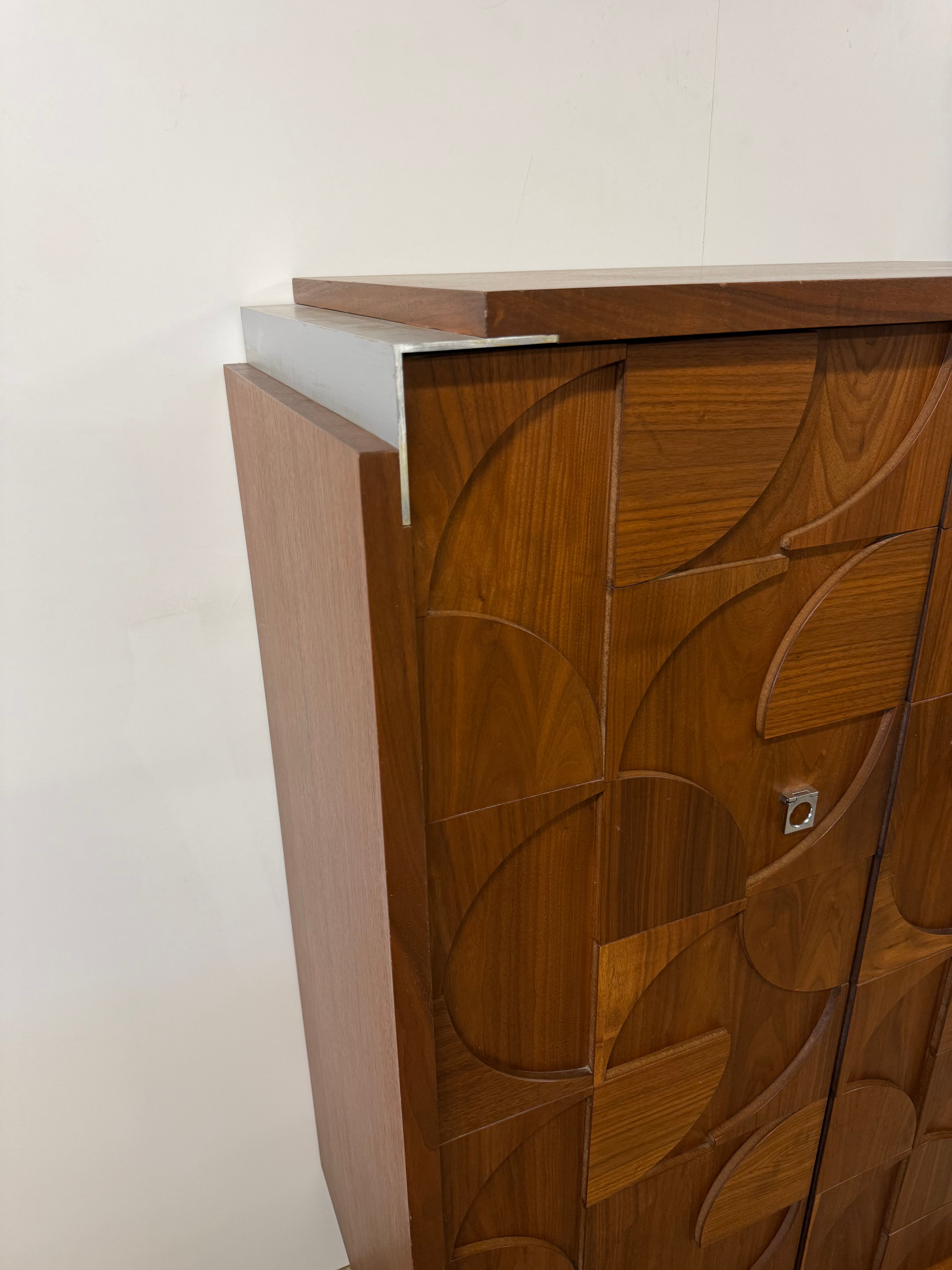 Tobago Geometric Brualist Dresser