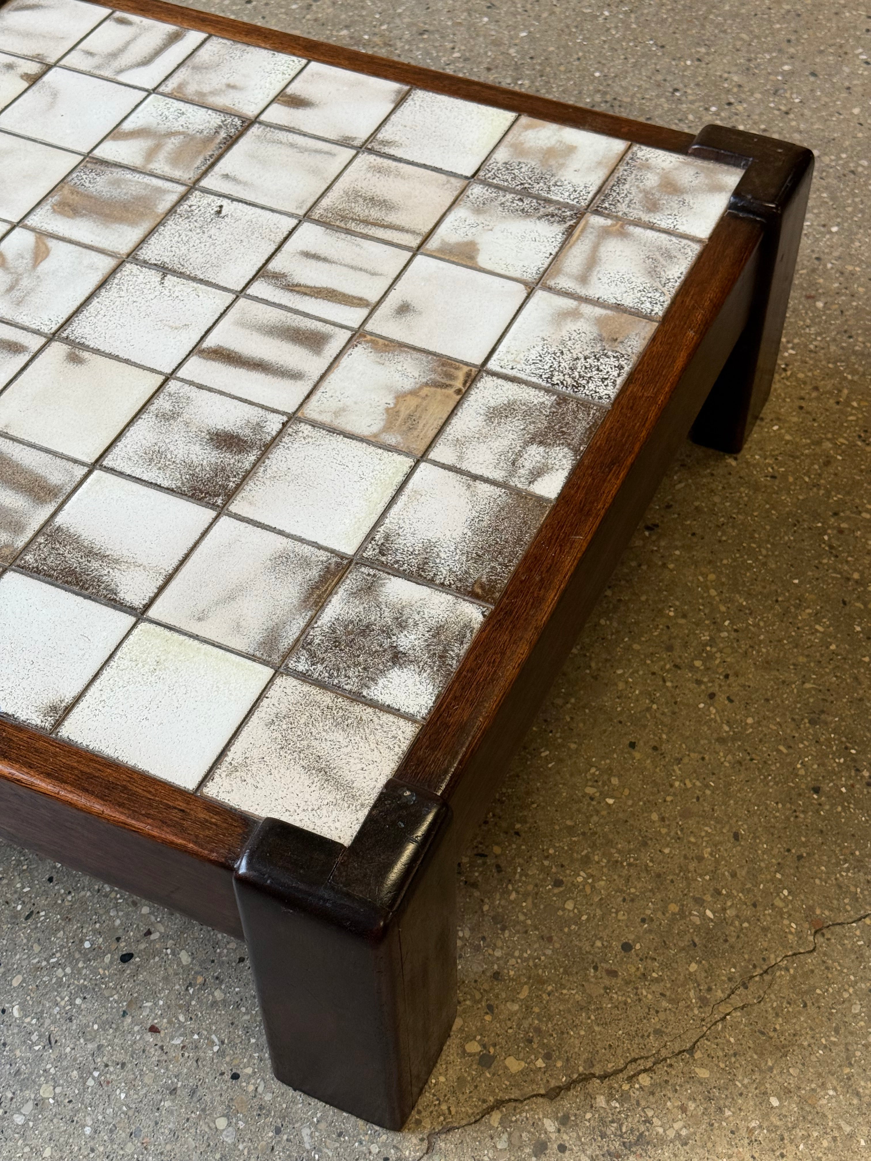 Dutch Oak Tiled Coffee Table