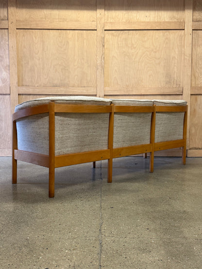 Nielaus Mobler Beech wood Sofa