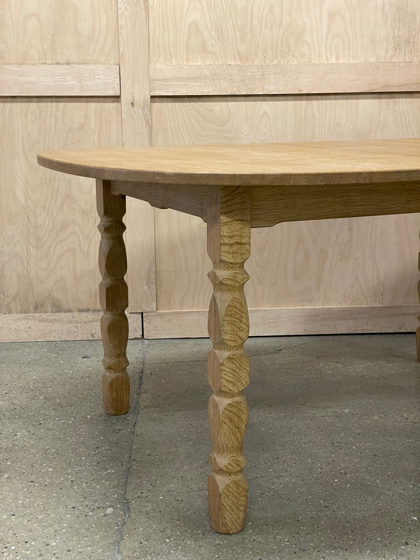 Danish Oak Dining Table