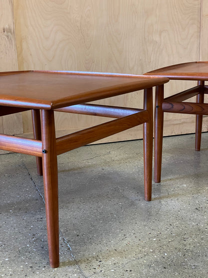 Grete Jalk Teak End Tables