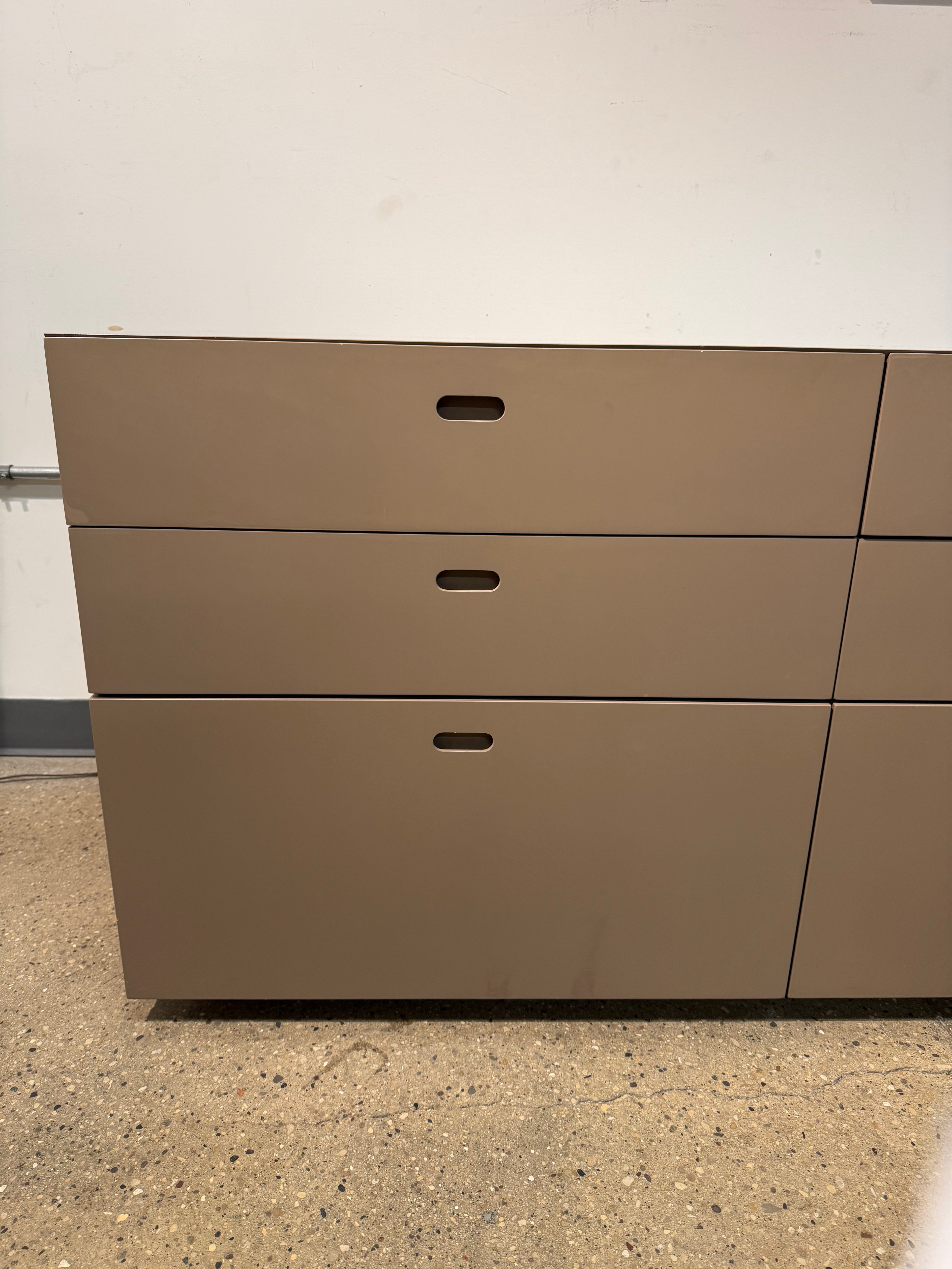 Nine drawer dresser