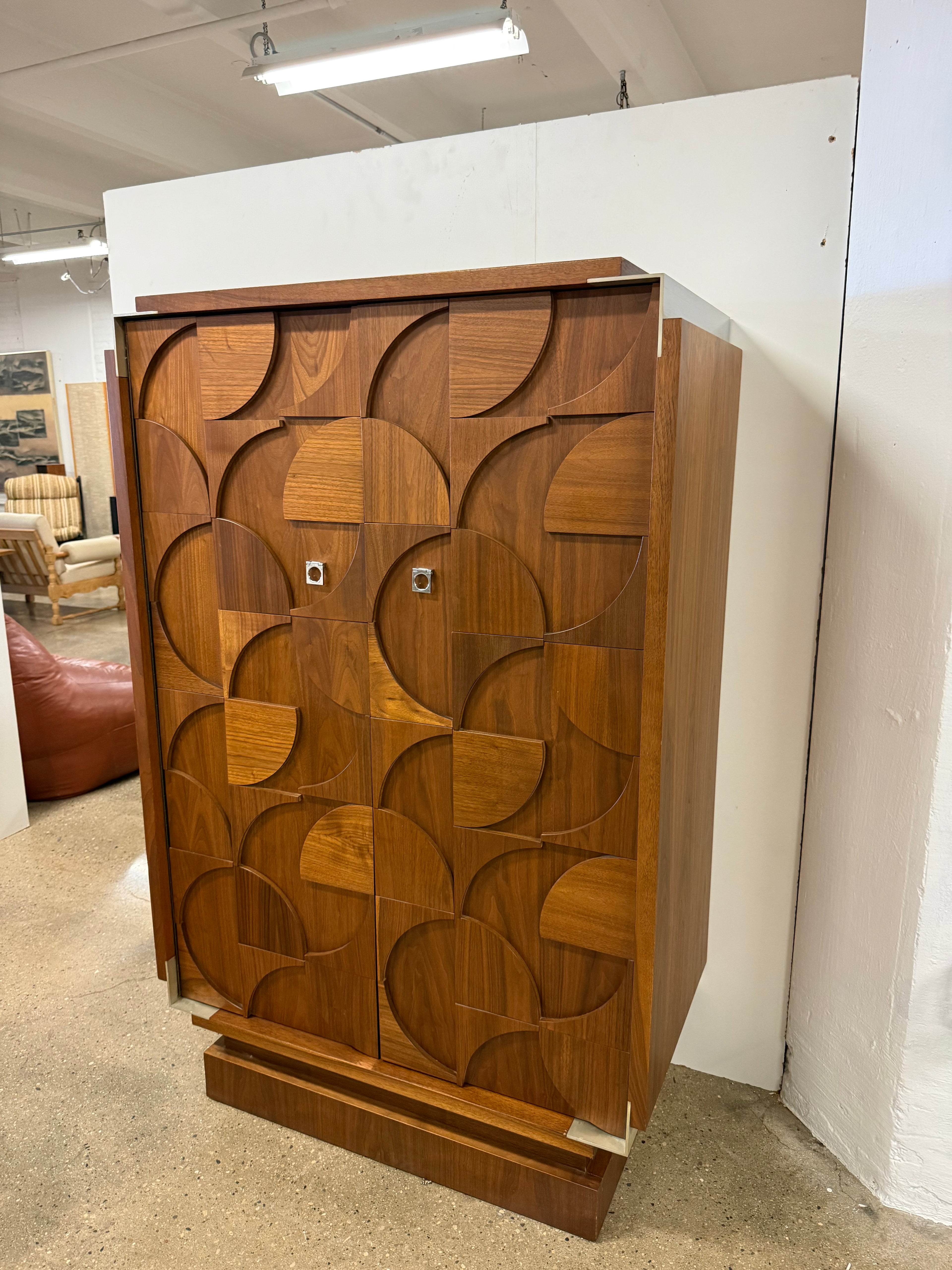 Tobago Geometric Brualist Dresser