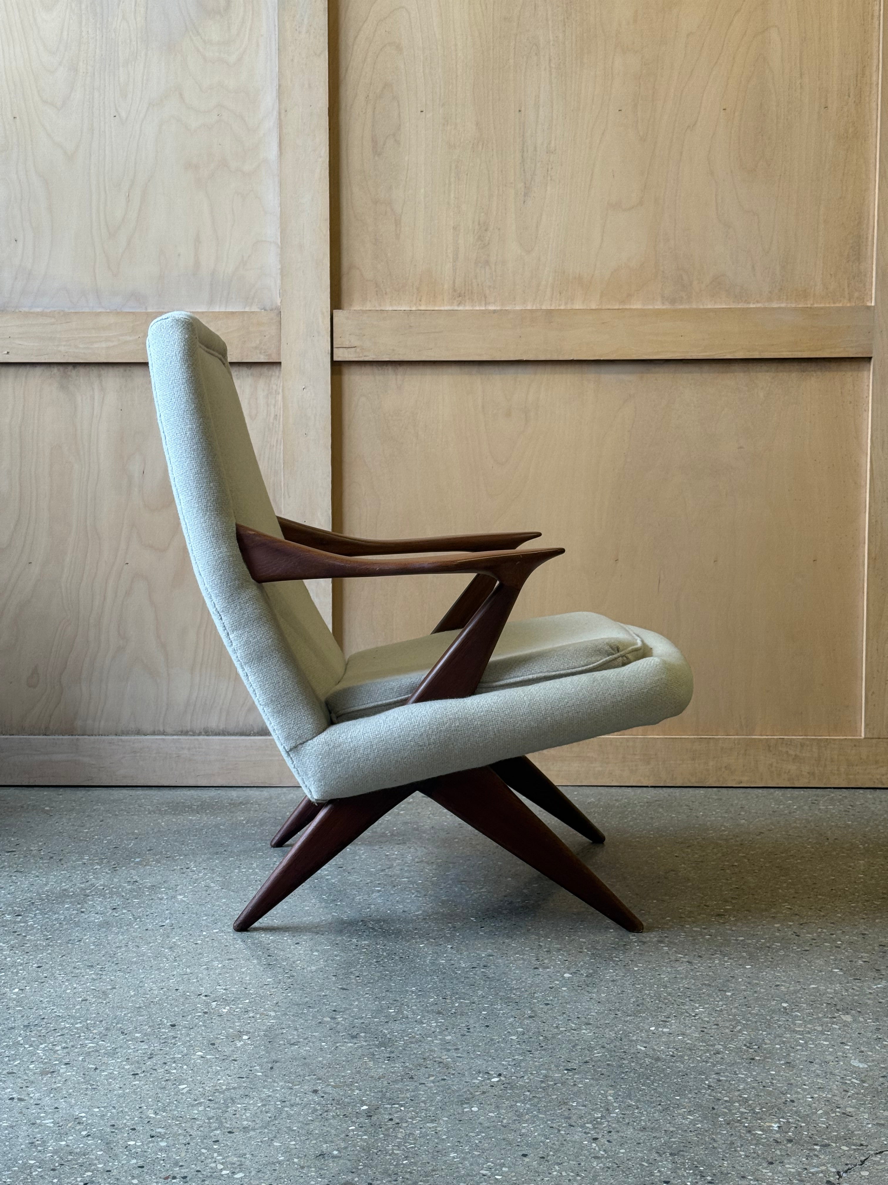 Danish Modern Lounge Chair