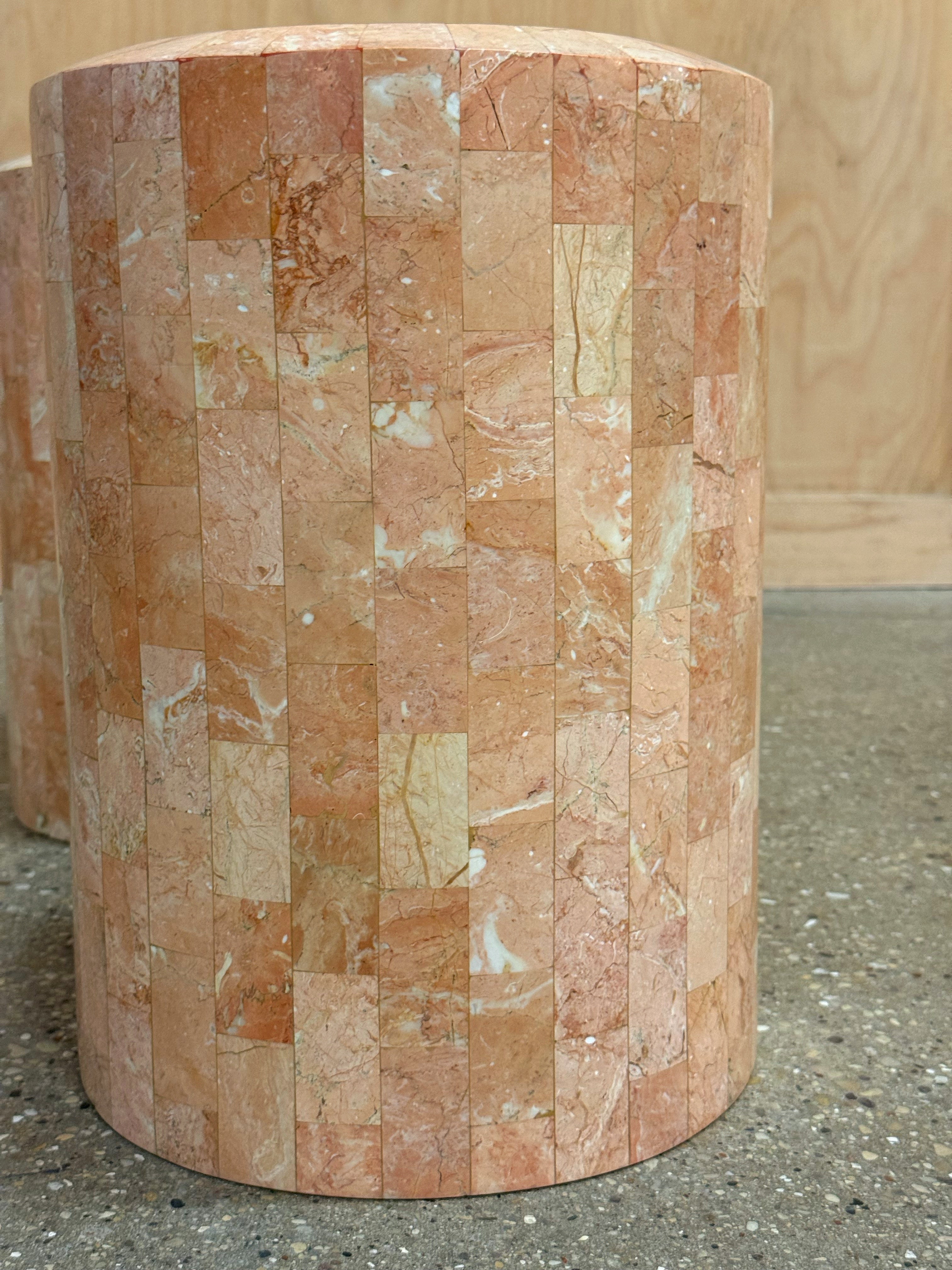 Tessellated Stone Side Table