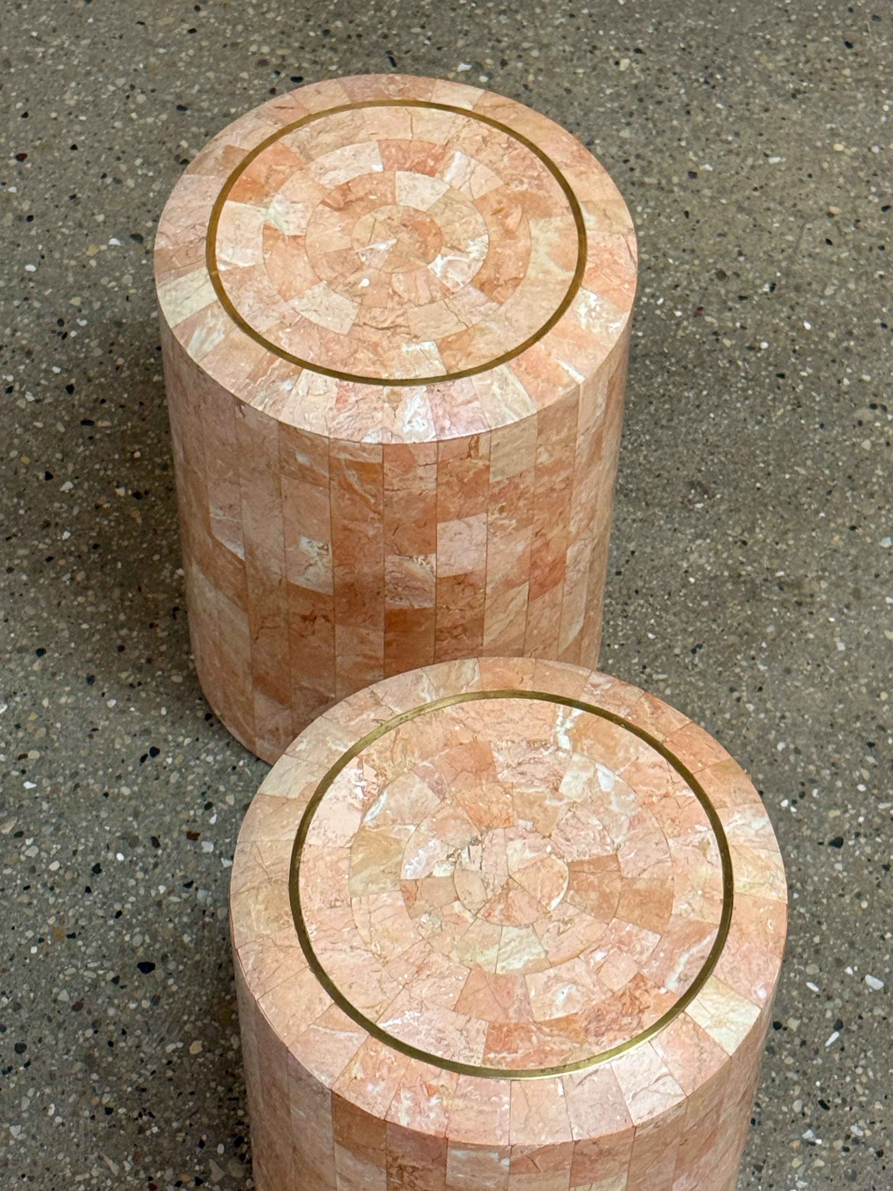 Tessellated Stone Side Table