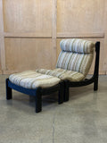 Dutch Sling chair and Ottoman