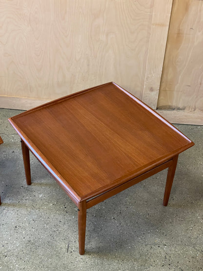 Grete Jalk Teak End Tables