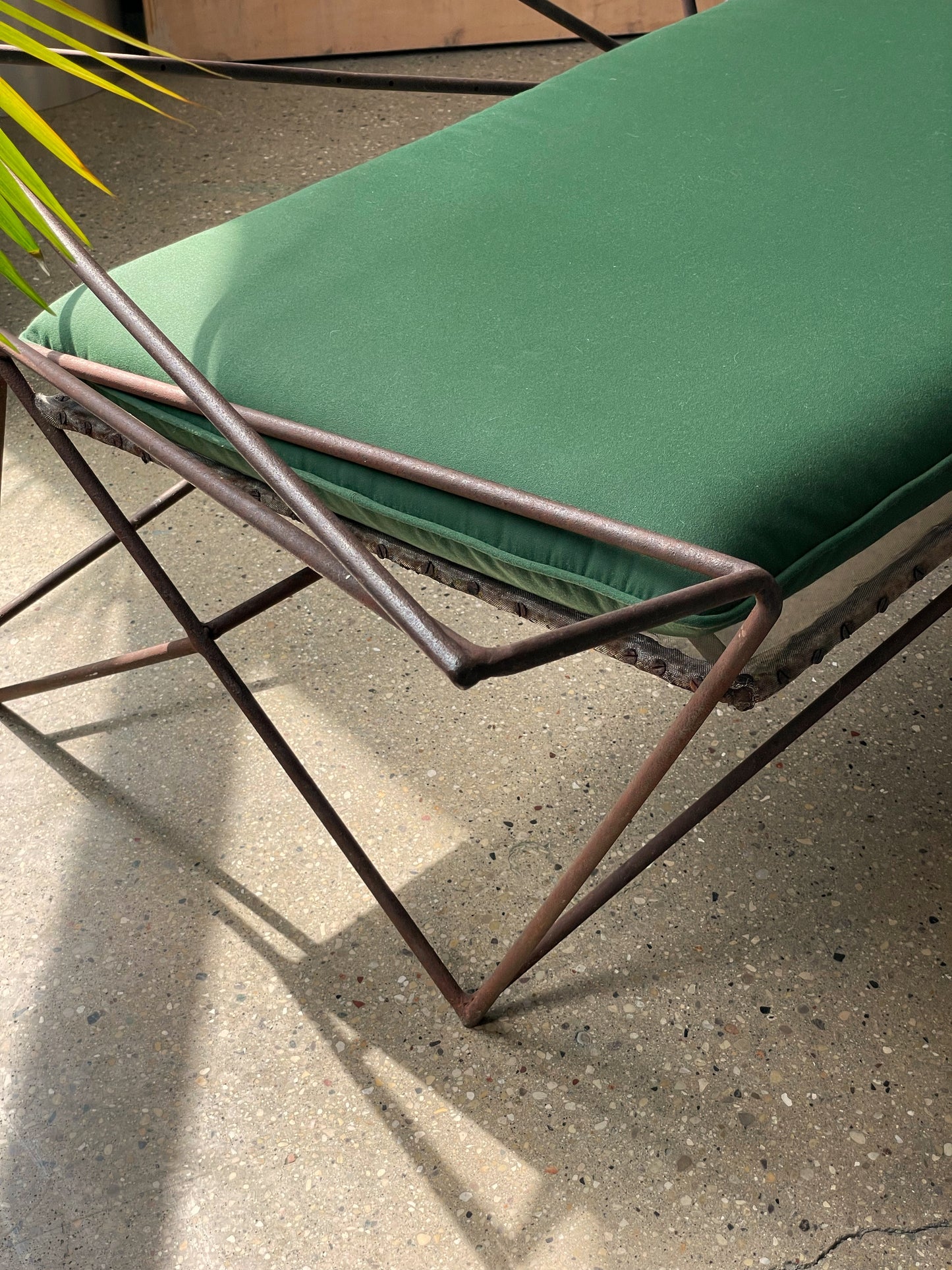 Metal Frame Outdoor Sofa