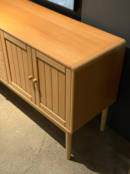 Scandinavian Beech credenza