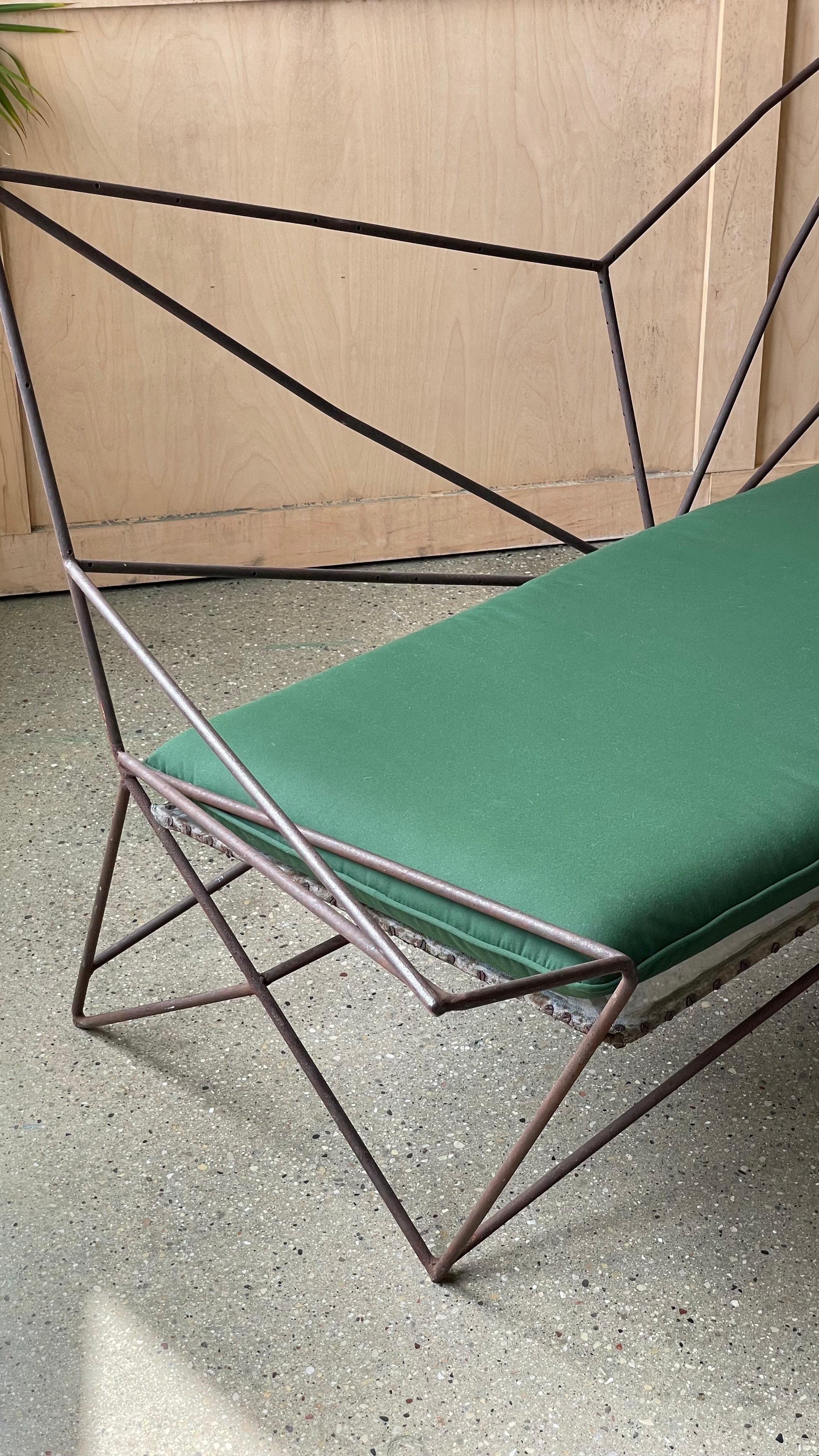 Metal Frame Outdoor Sofa