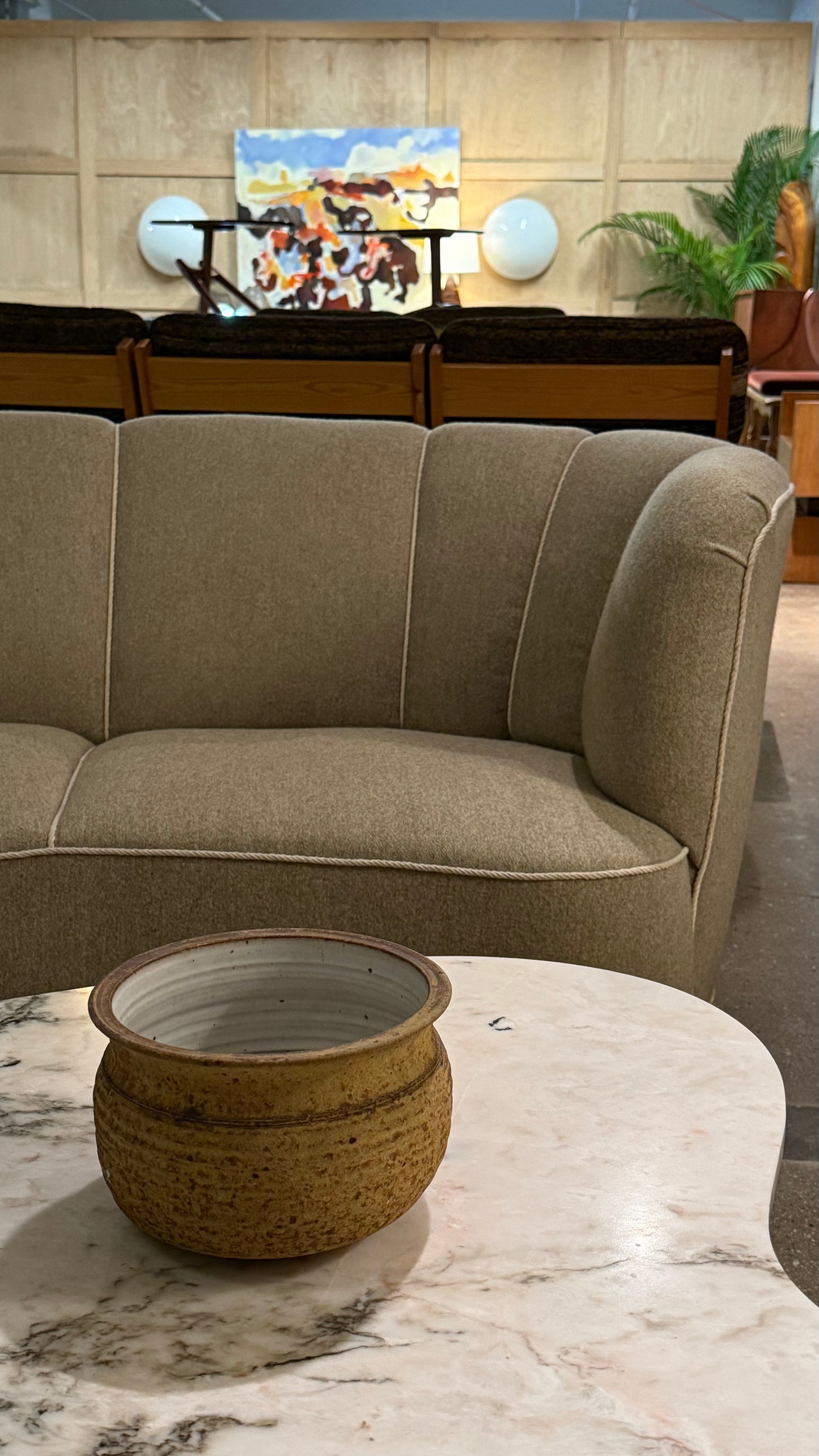 Danish Banana Sofa