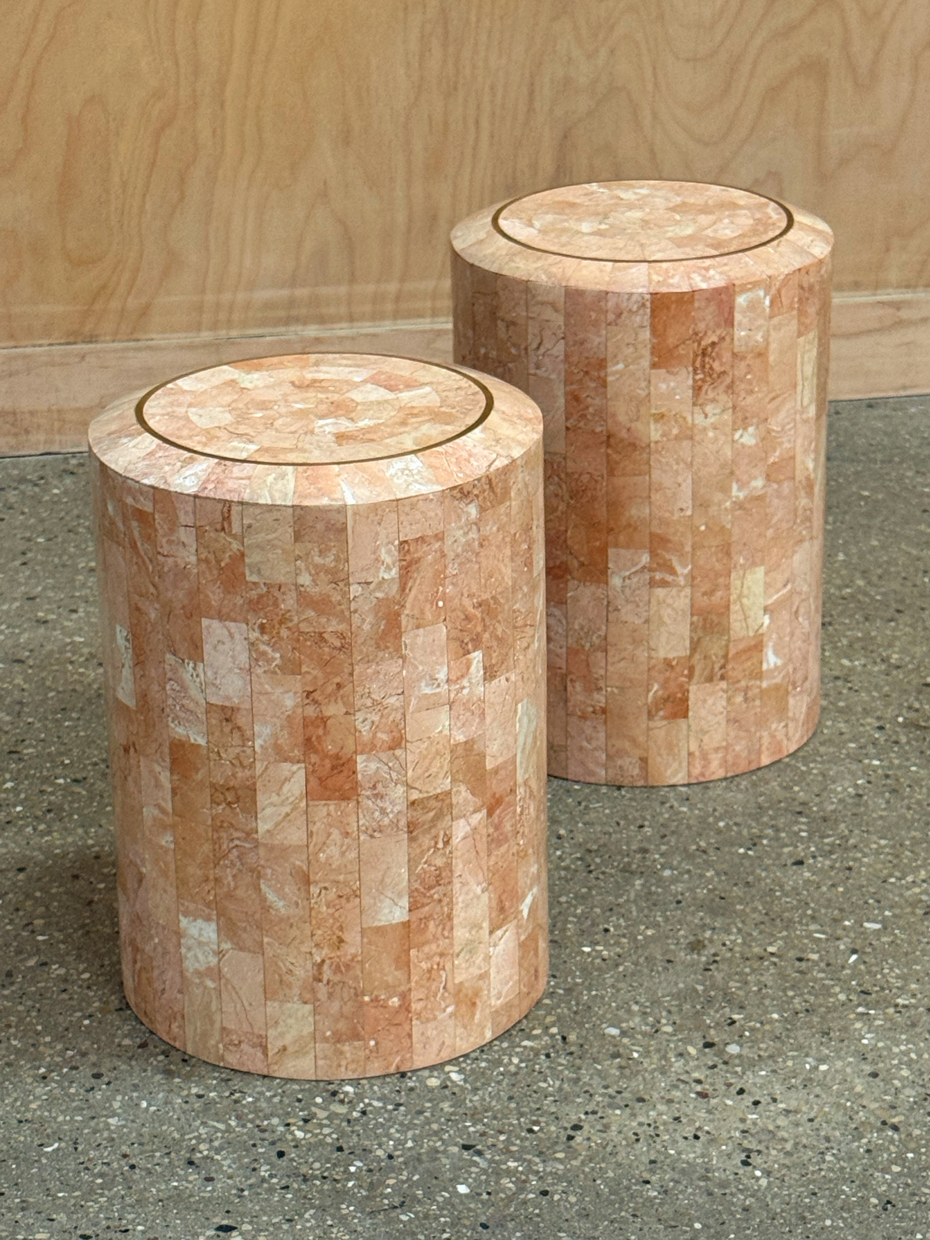 Tessellated Stone Side Table