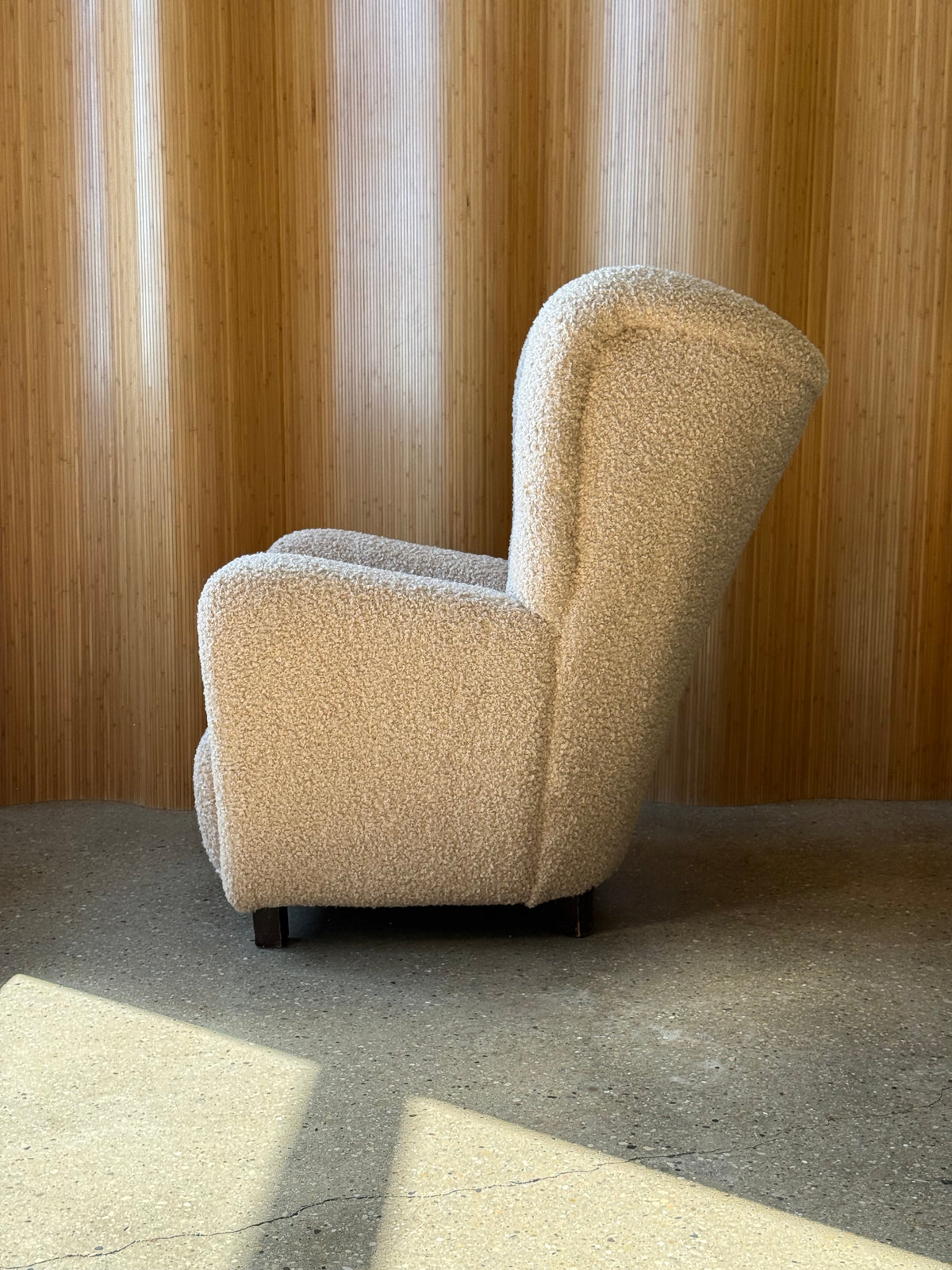 Danish Wingback Lounge Chair